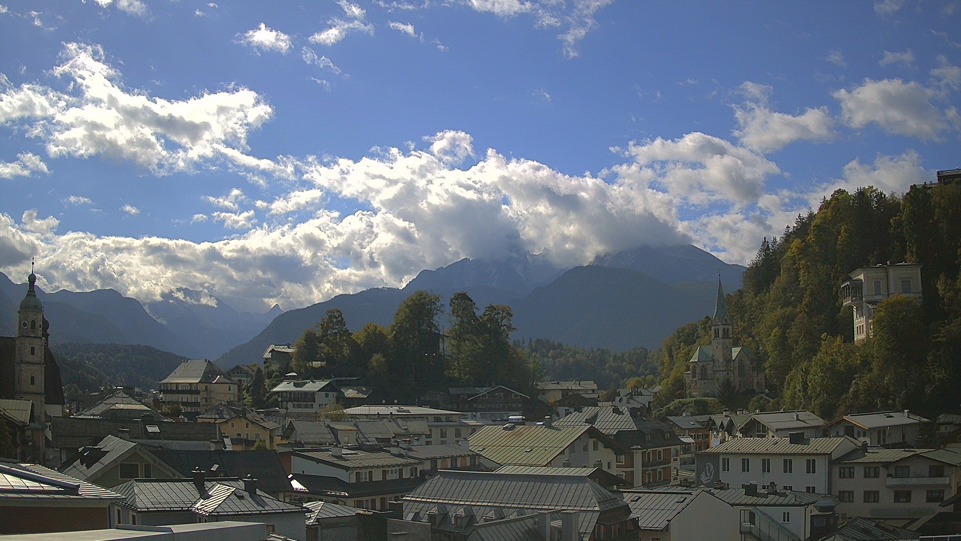 Archiv Foto Webcam Zentrum von Berchtesgaden