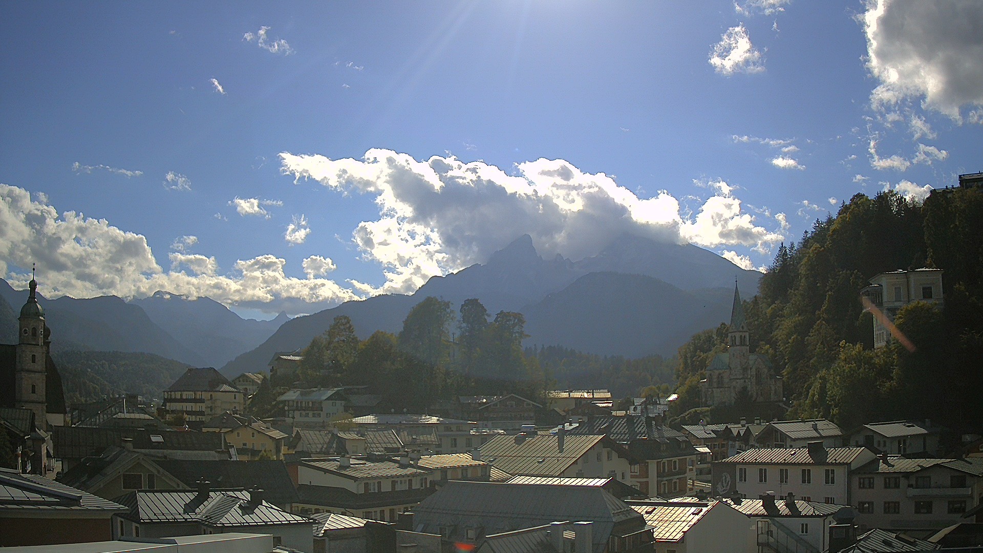 Archiv Foto Webcam Zentrum von Berchtesgaden