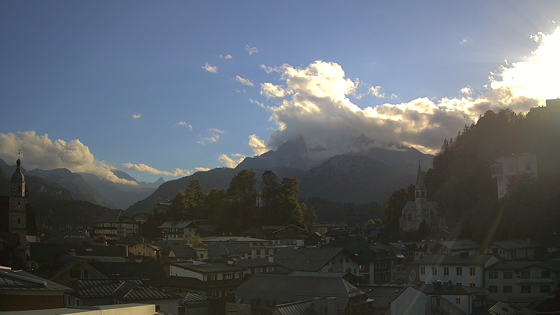 Archiv Foto Webcam Zentrum von Berchtesgaden