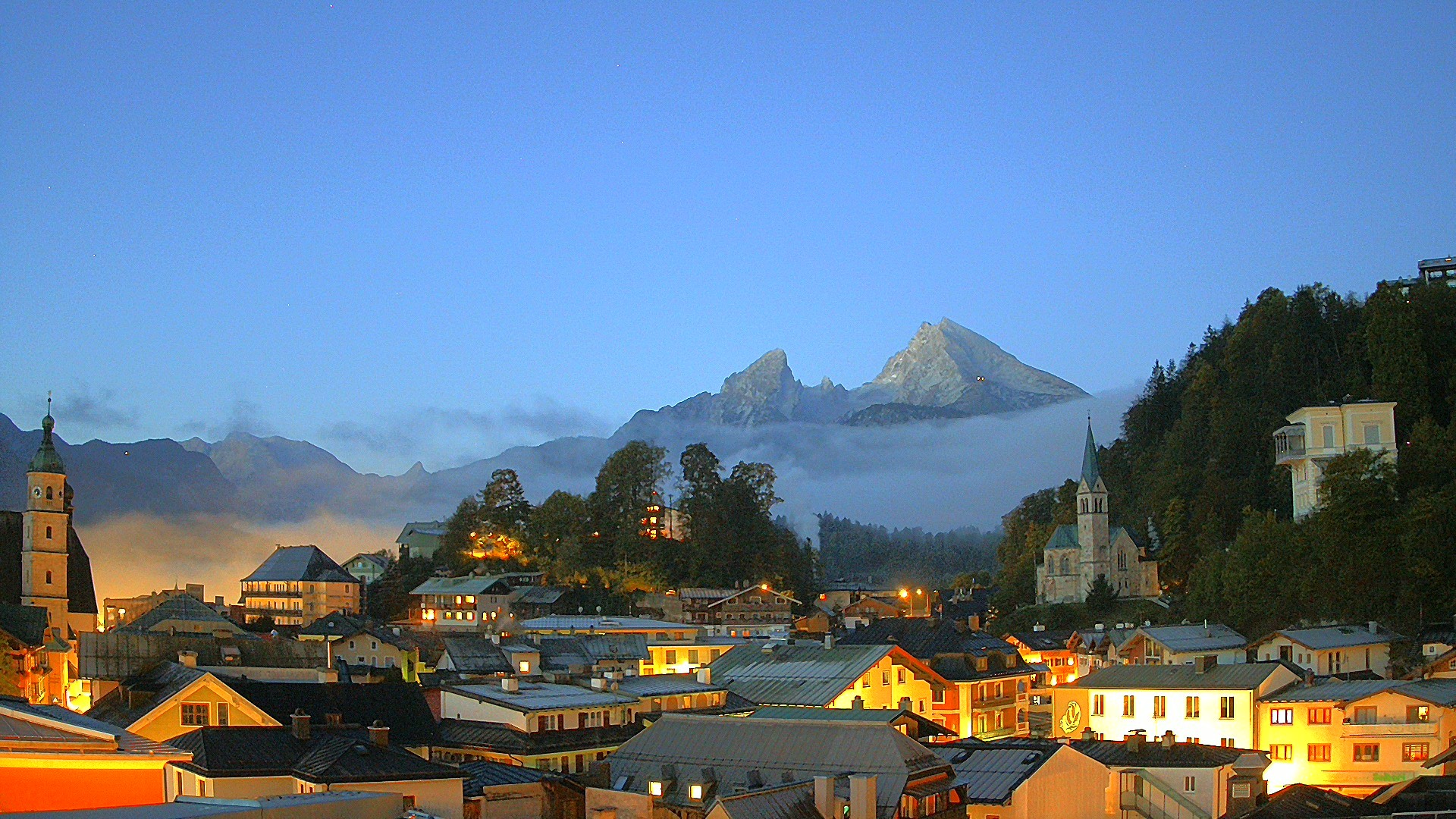 Archiv Foto Webcam Zentrum von Berchtesgaden