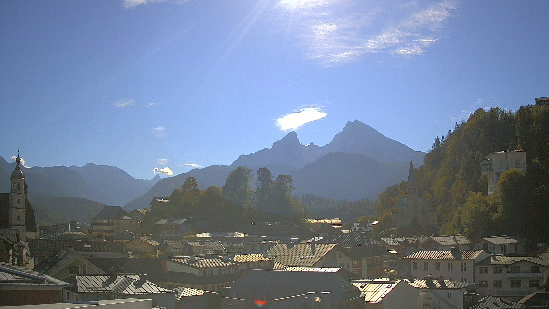 Archiv Foto Webcam Zentrum von Berchtesgaden