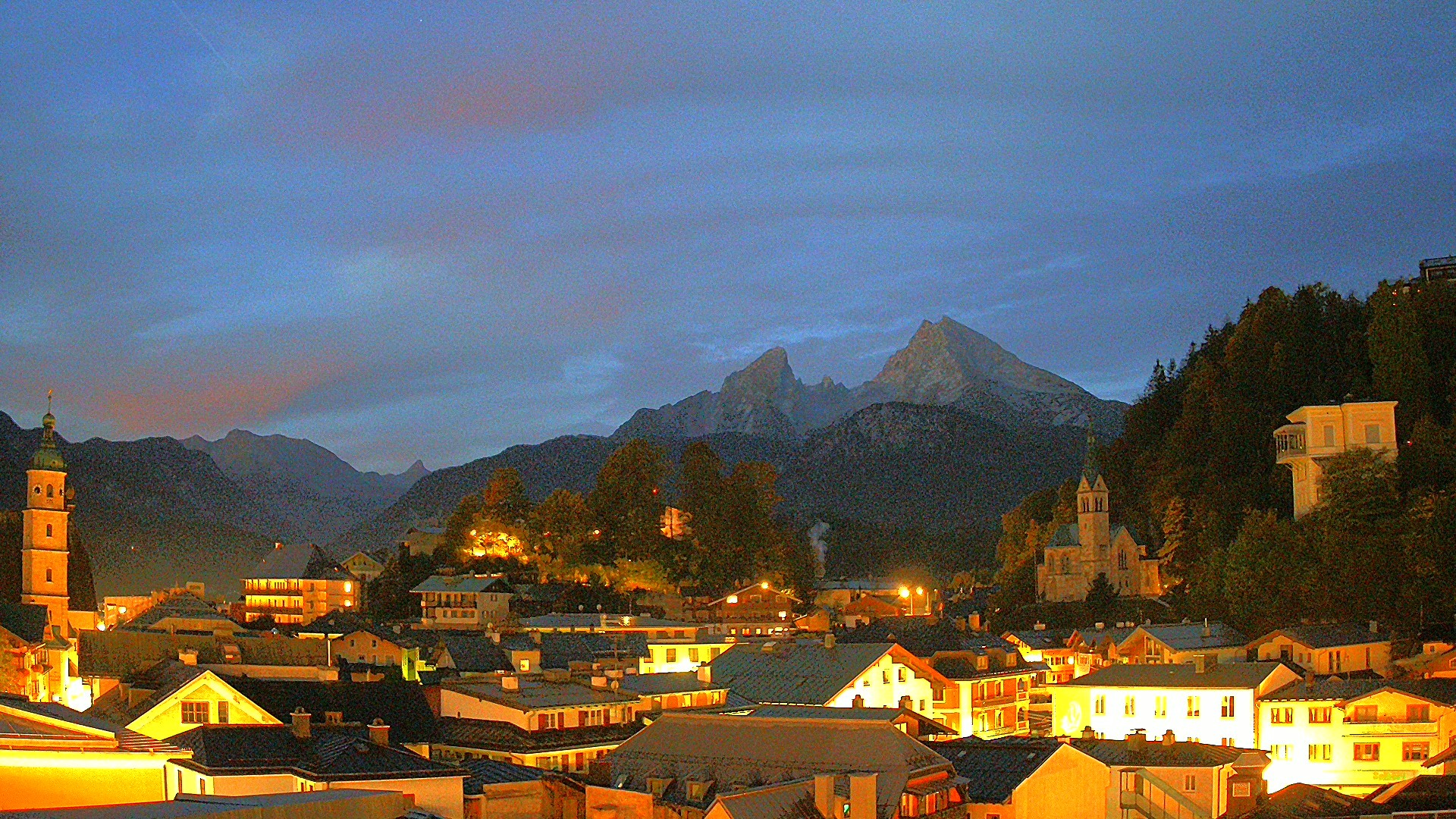 Archiv Foto Webcam Zentrum von Berchtesgaden