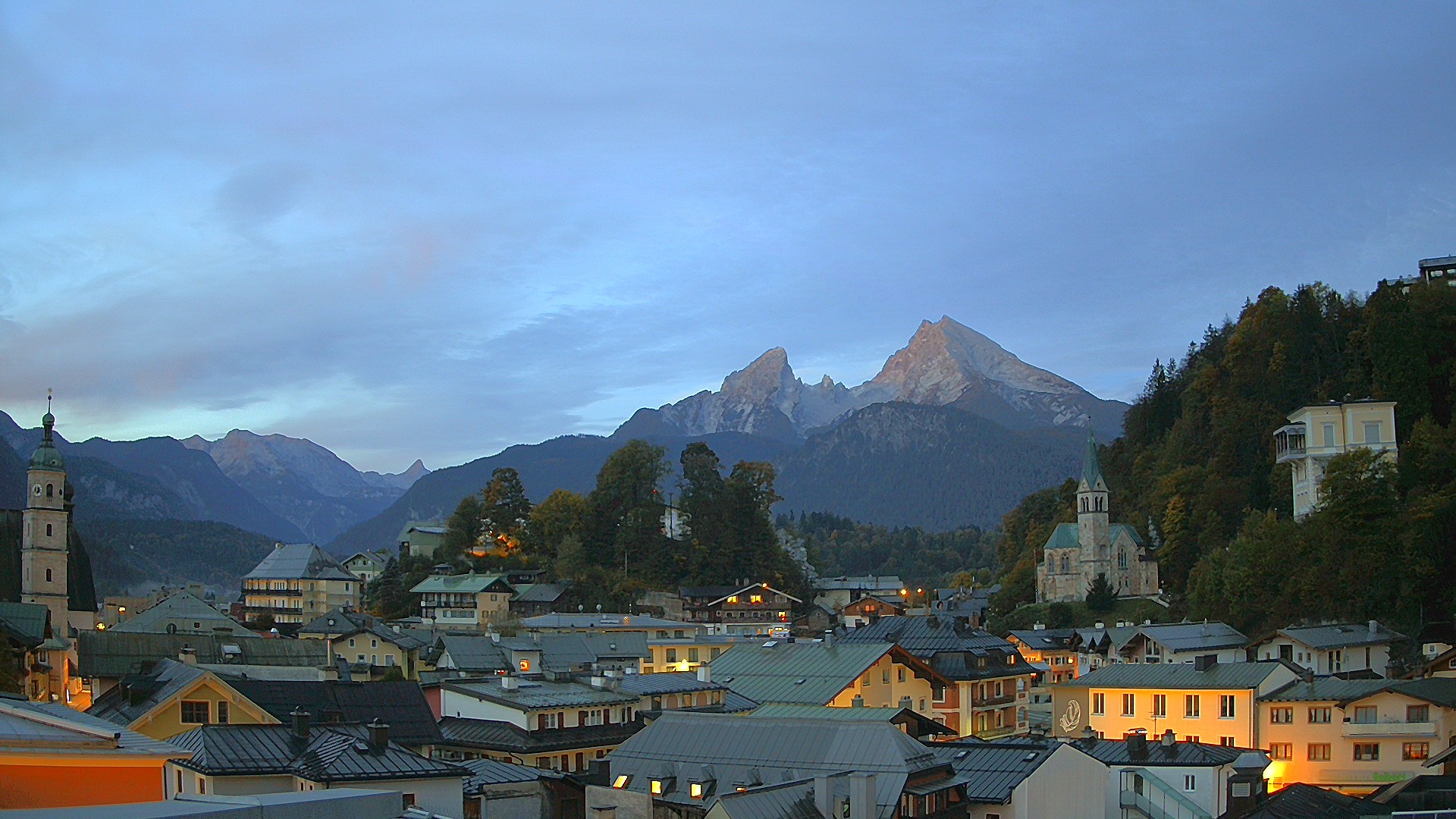 Archiv Foto Webcam Zentrum von Berchtesgaden
