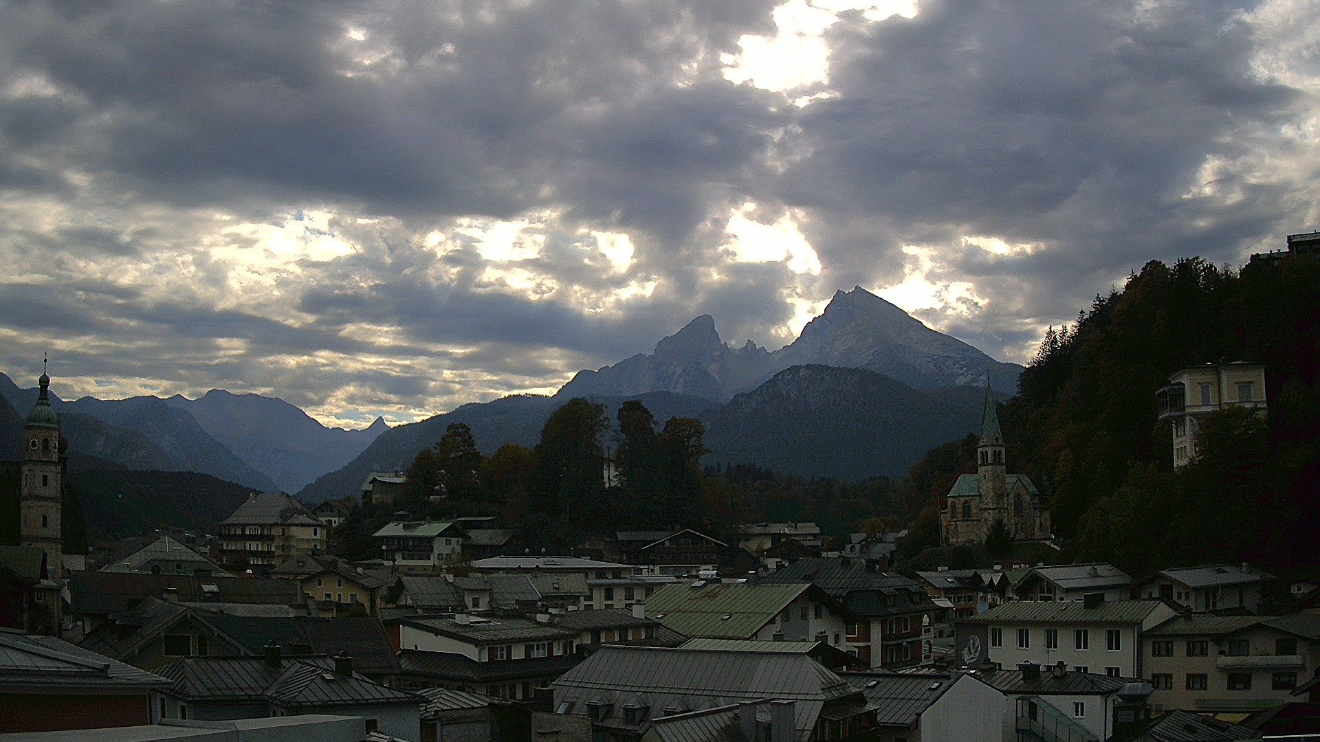 Archiv Foto Webcam Zentrum von Berchtesgaden