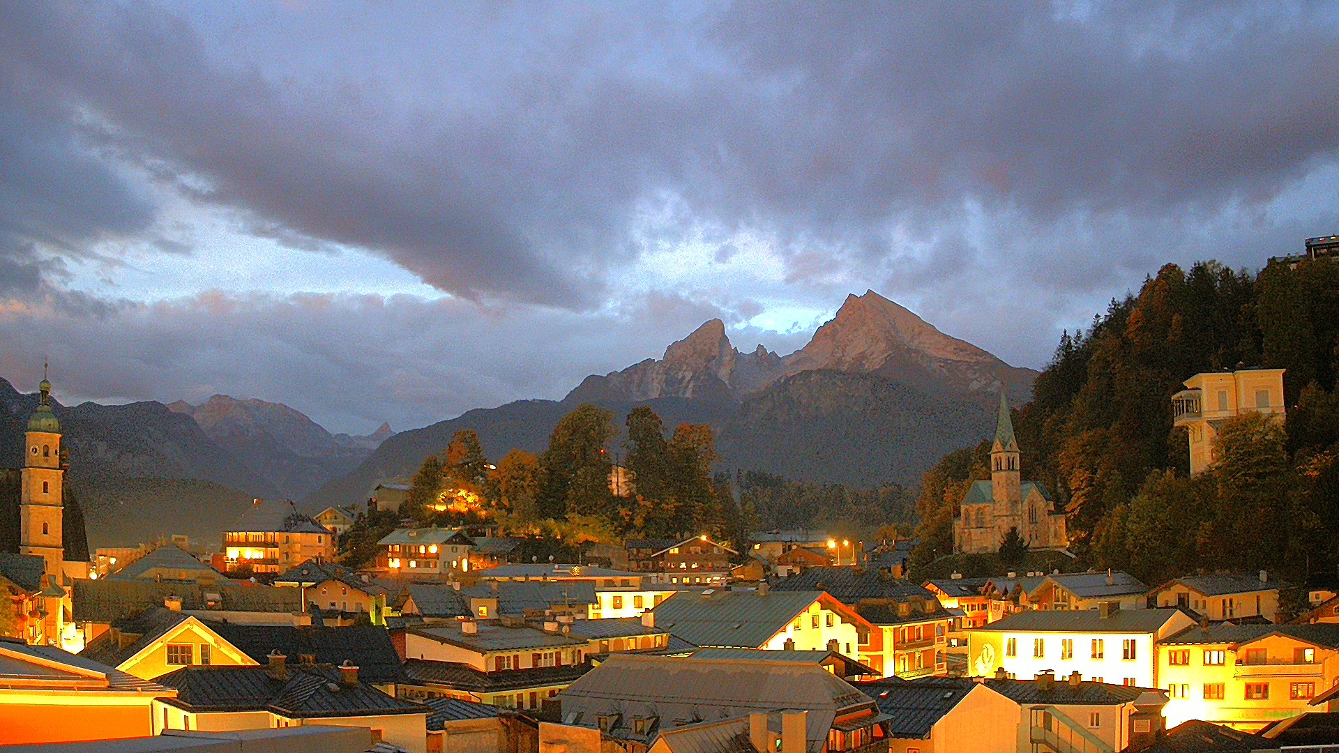 Archiv Foto Webcam Zentrum von Berchtesgaden