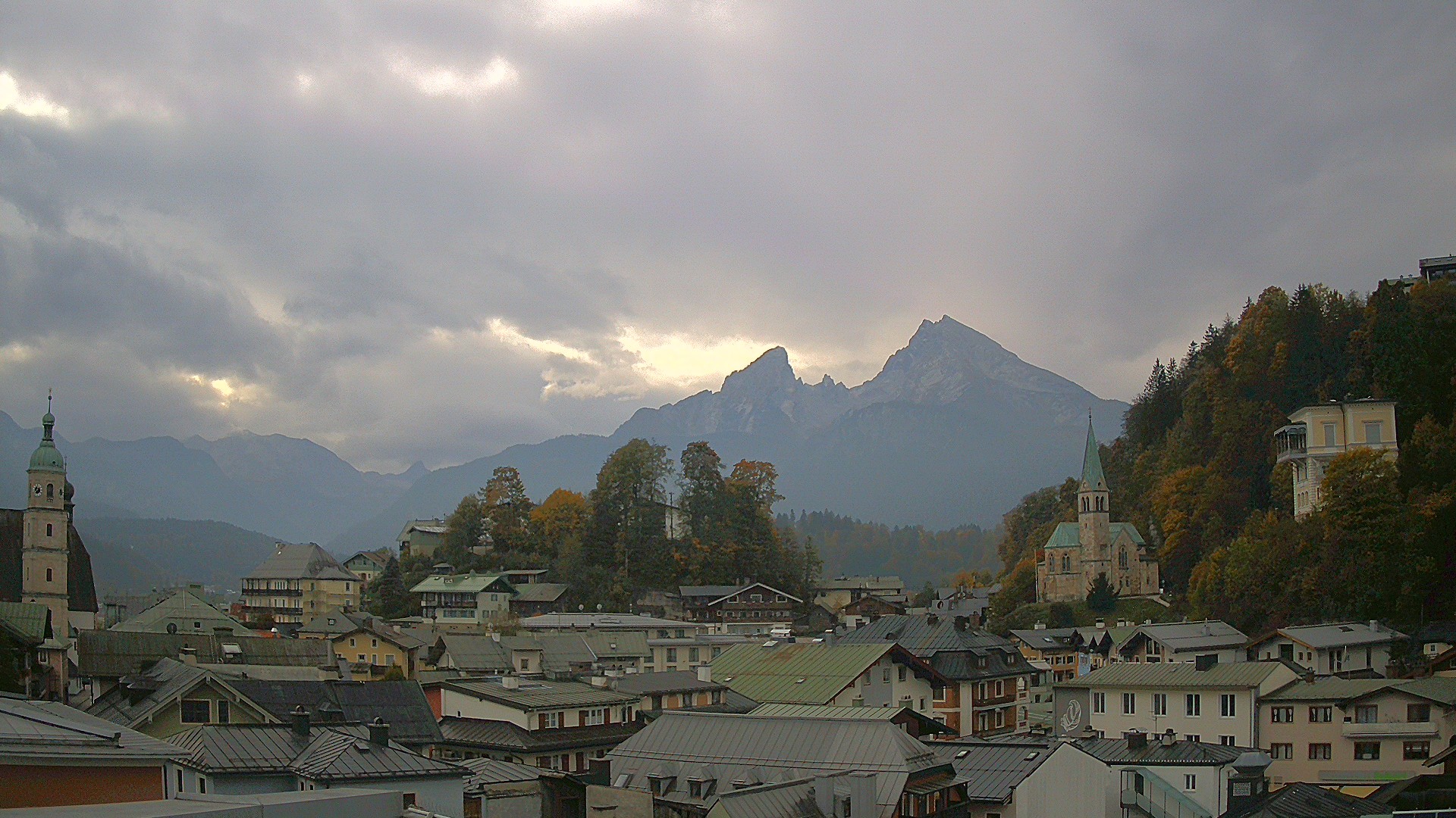 Archiv Foto Webcam Zentrum von Berchtesgaden