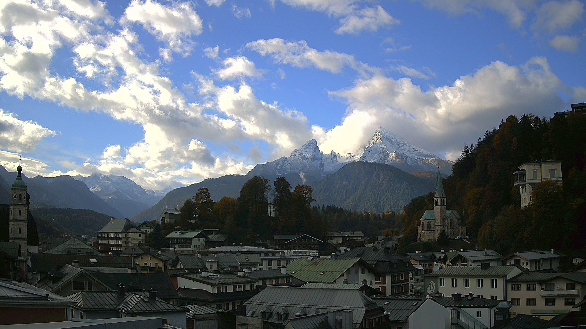 Archiv Foto Webcam Zentrum von Berchtesgaden