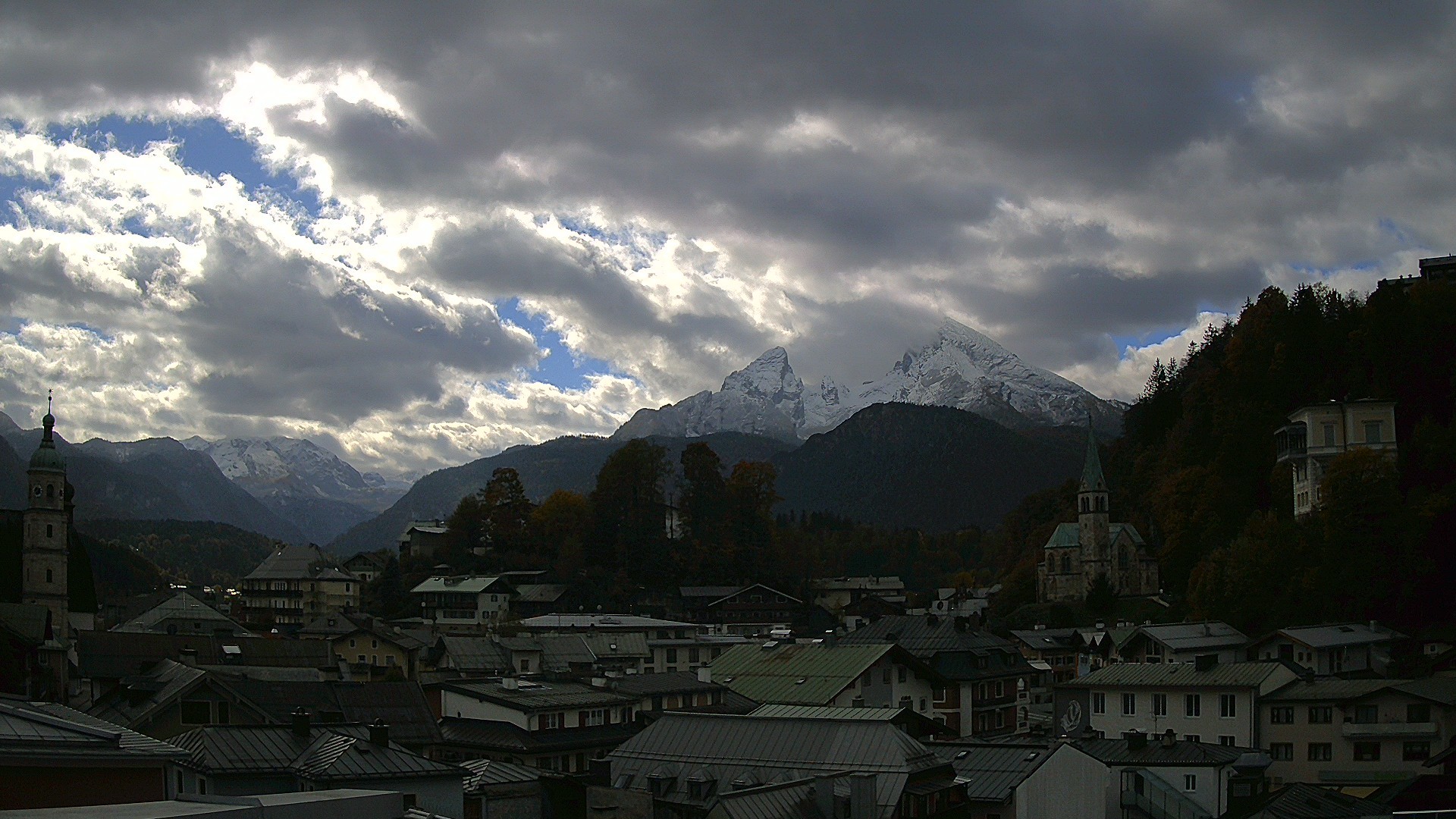 Archiv Foto Webcam Zentrum von Berchtesgaden