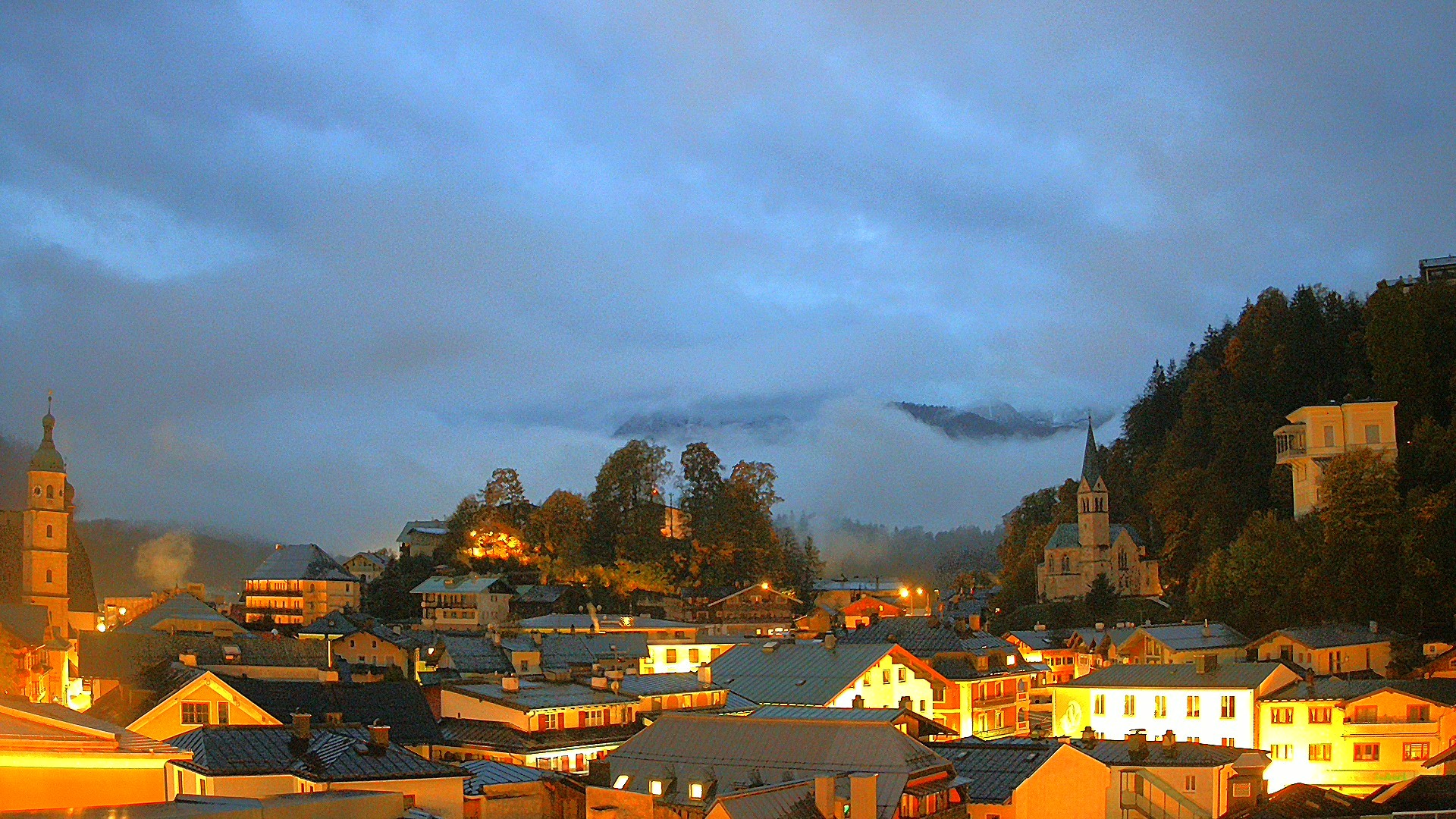 Archiv Foto Webcam Zentrum von Berchtesgaden