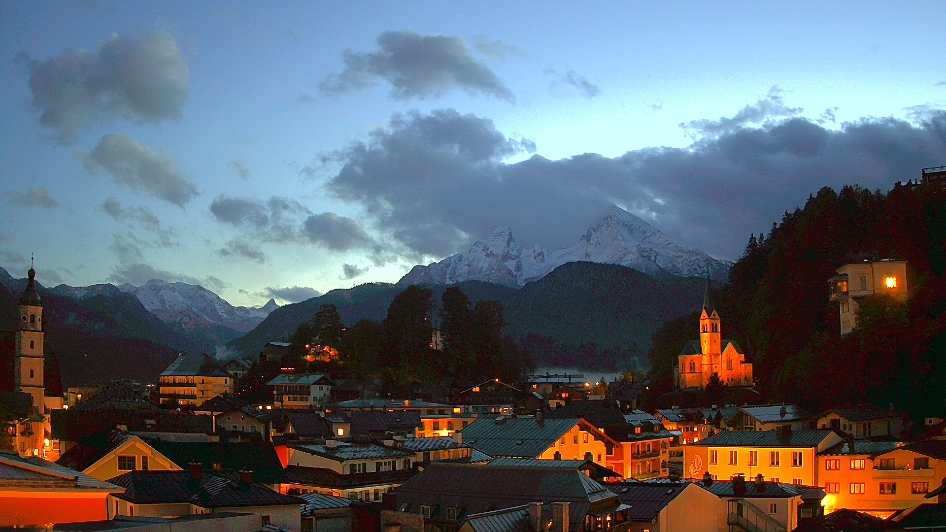 Archiv Foto Webcam Zentrum von Berchtesgaden