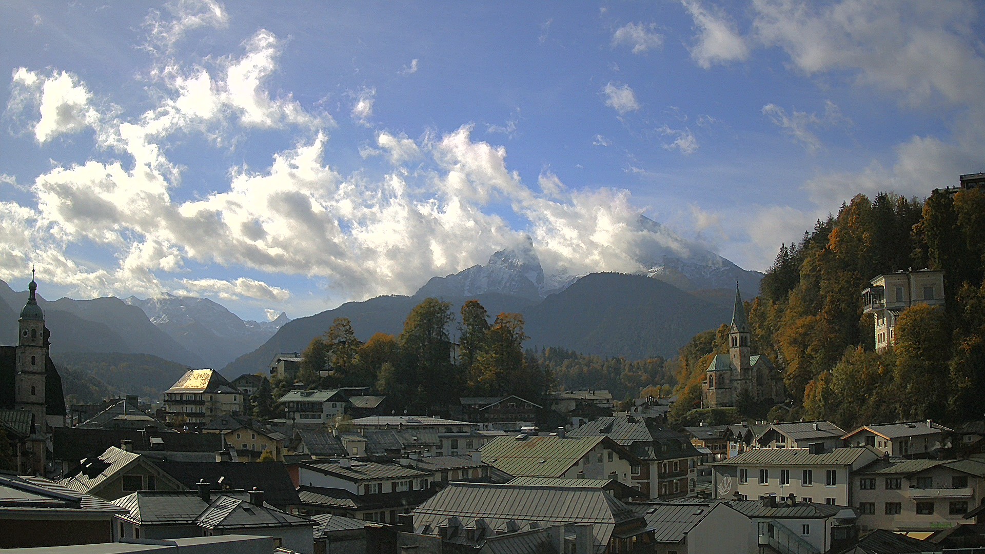 Archiv Foto Webcam Zentrum von Berchtesgaden