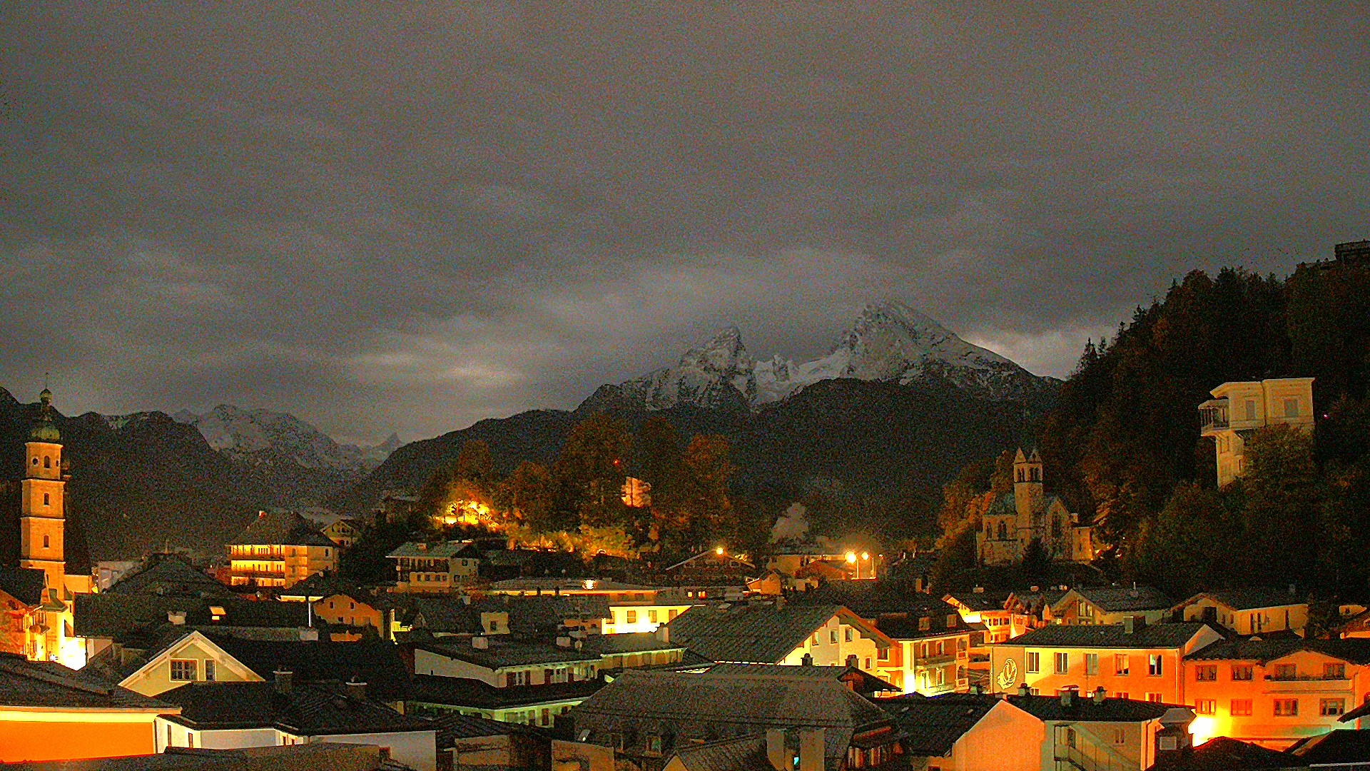 Archived image Webcam Berchtesgaden - City Centre