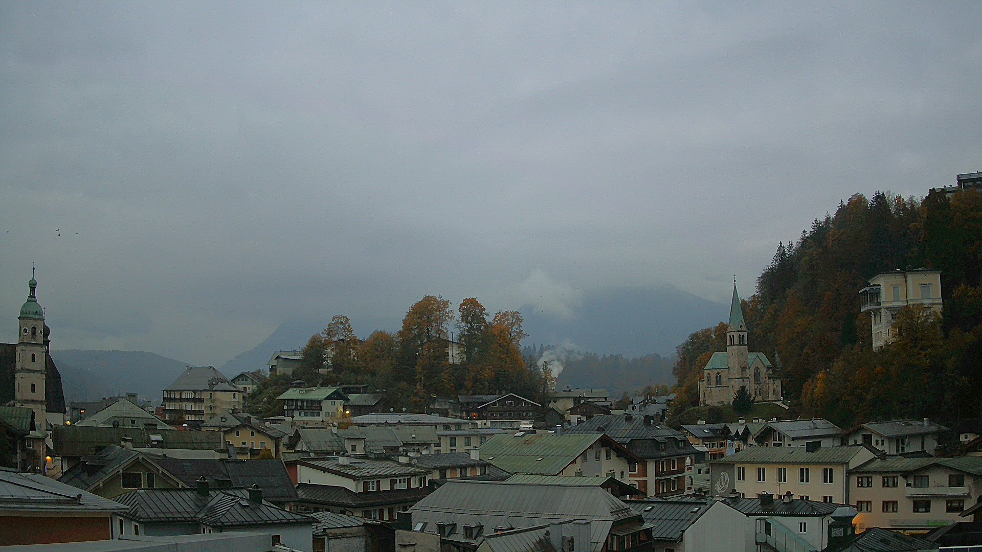 Archived image Webcam Berchtesgaden - City Centre