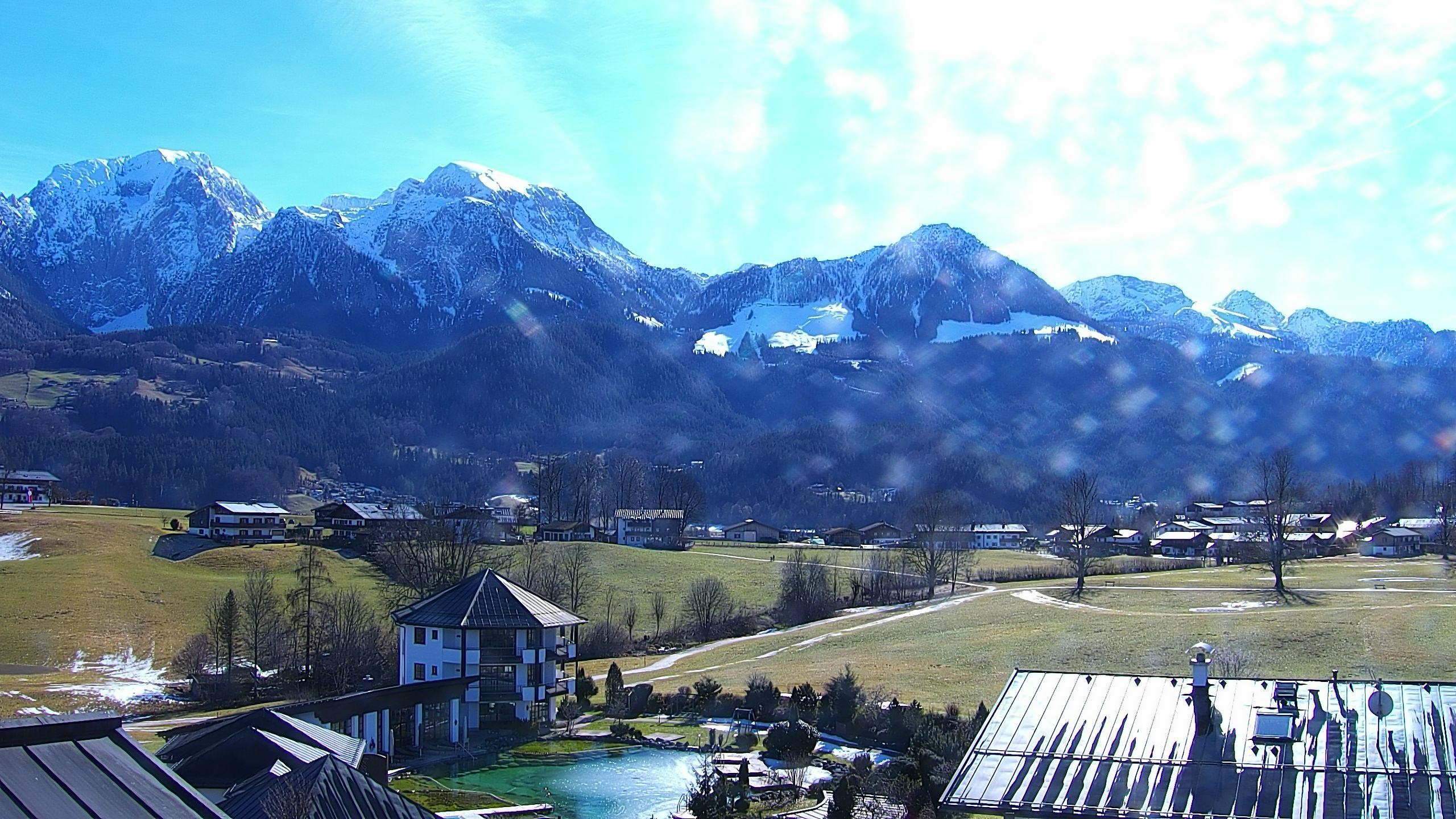 Archived image Berchtesgaden: Webcam Hotel Zechmeisterlehen