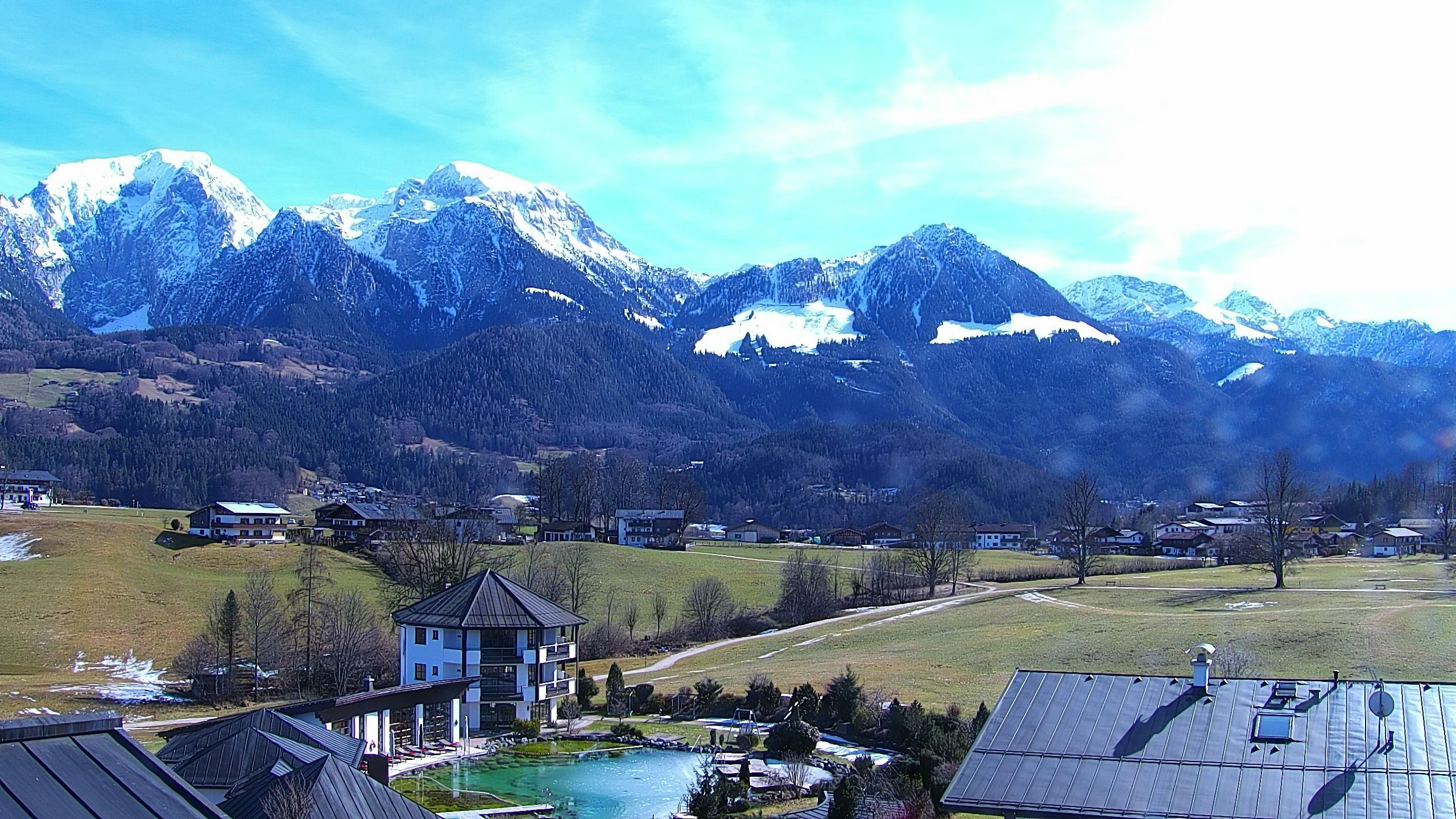 Archived image Berchtesgaden: Webcam Hotel Zechmeisterlehen