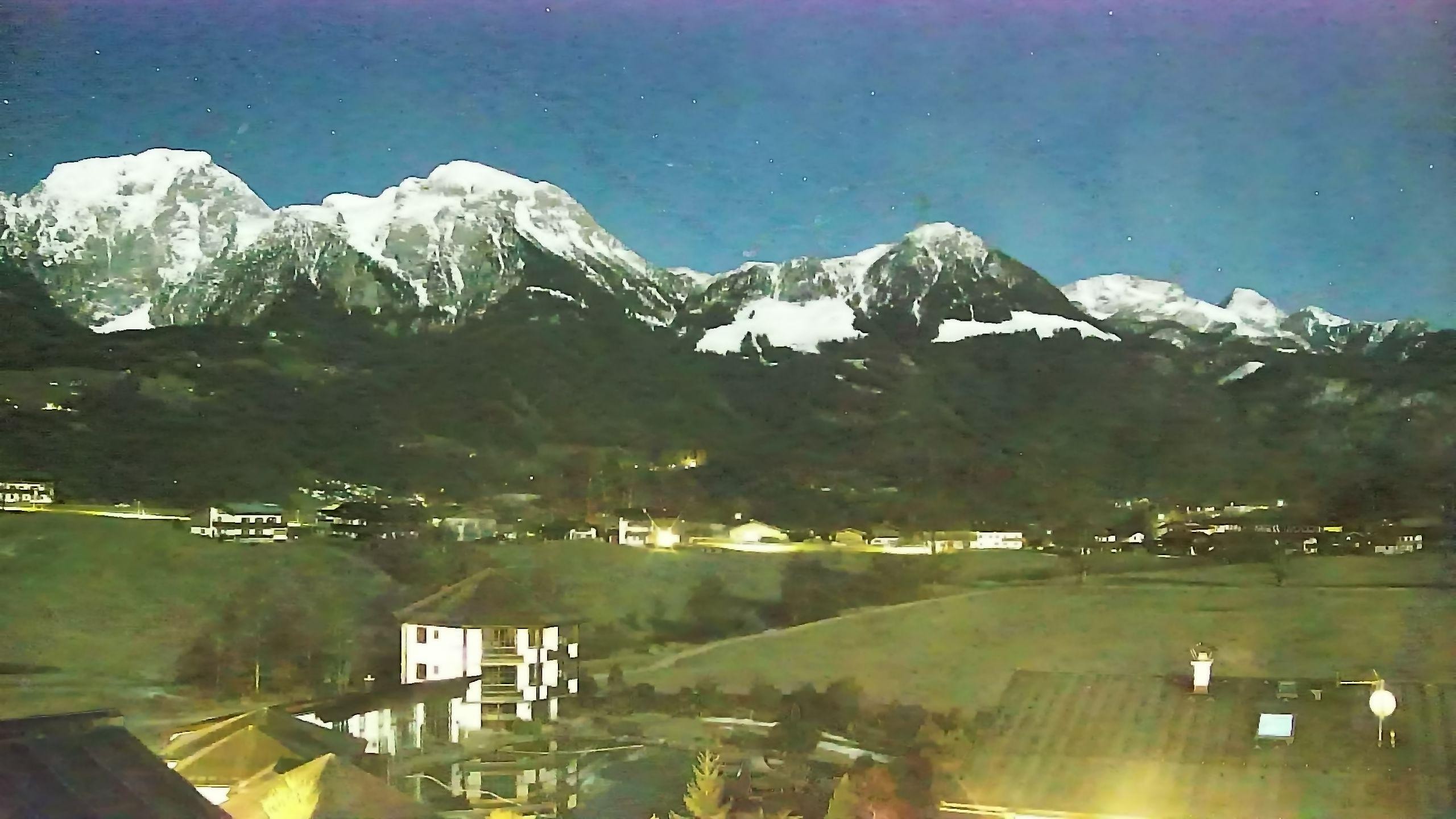 Archived image Berchtesgaden: Webcam Hotel Zechmeisterlehen
