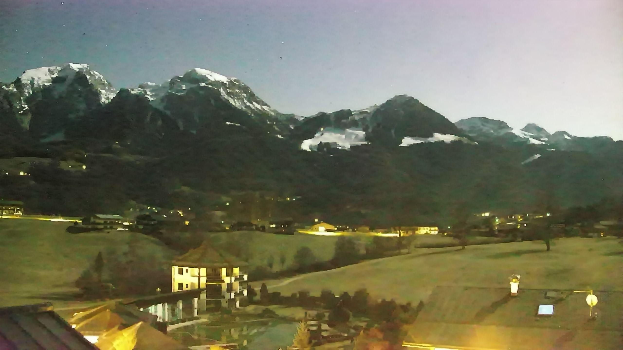 Archived image Berchtesgaden: Webcam Hotel Zechmeisterlehen