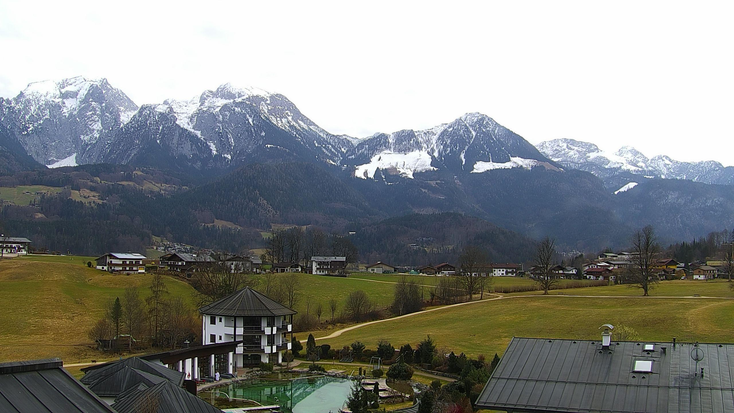 Archived image Berchtesgaden: Webcam Hotel Zechmeisterlehen