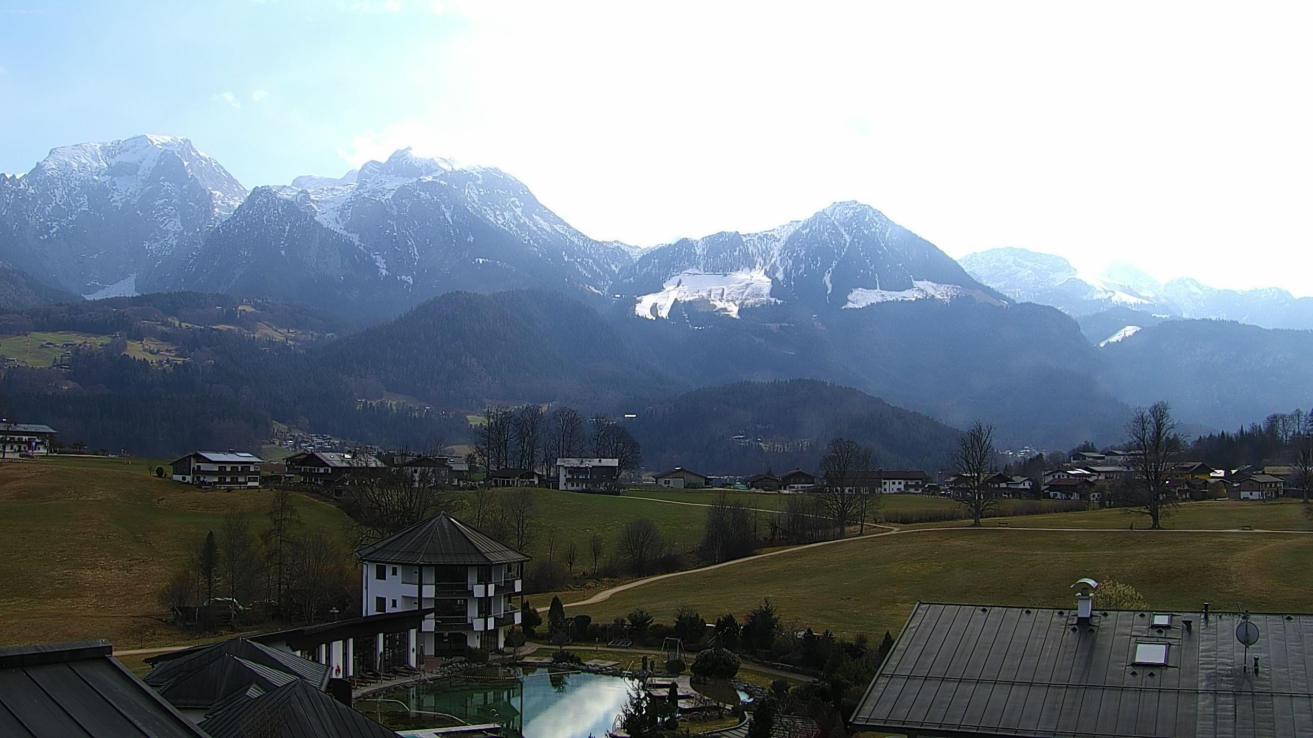 Archived image Berchtesgaden: Webcam Hotel Zechmeisterlehen