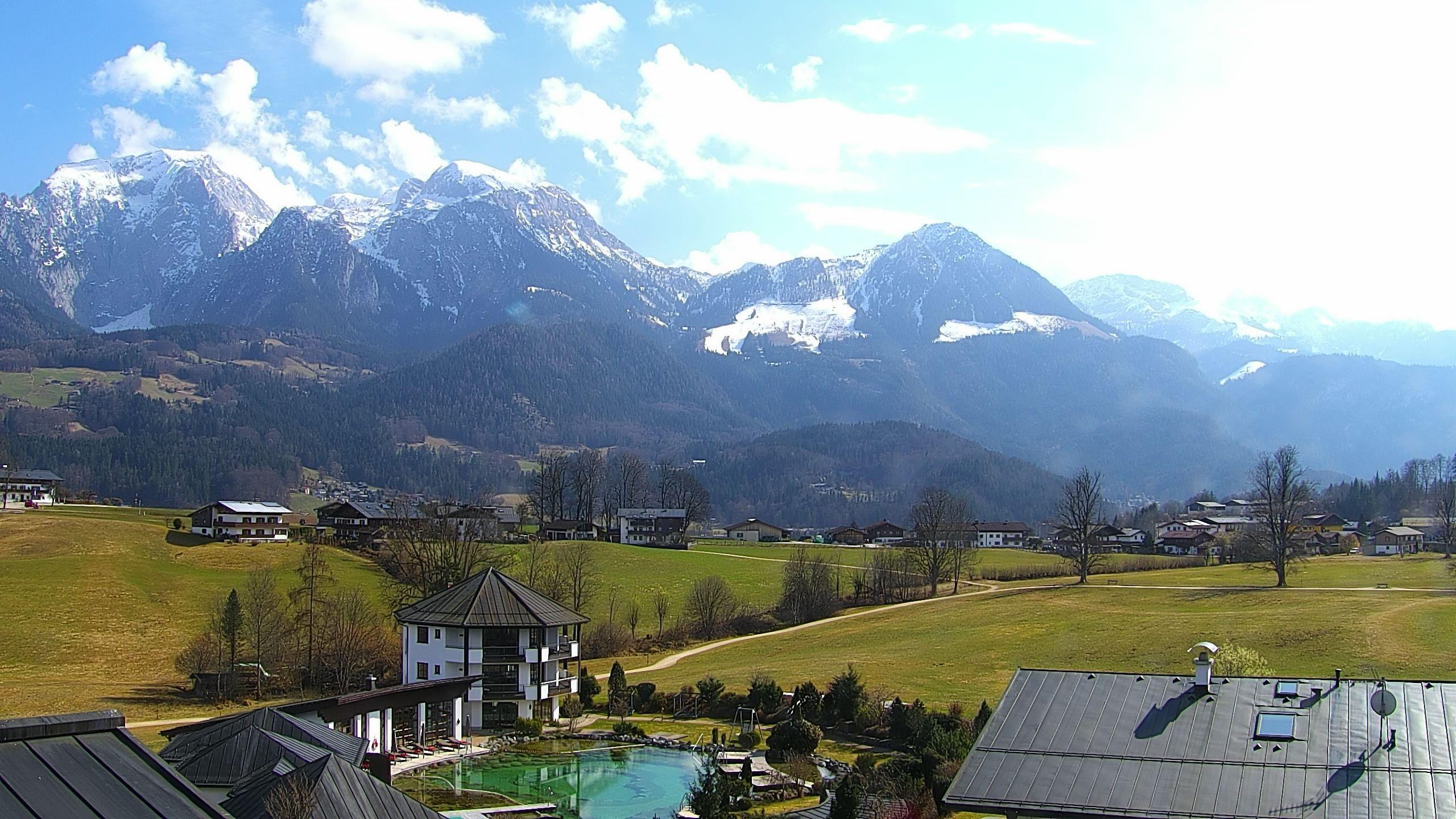 Archived image Berchtesgaden: Webcam Hotel Zechmeisterlehen