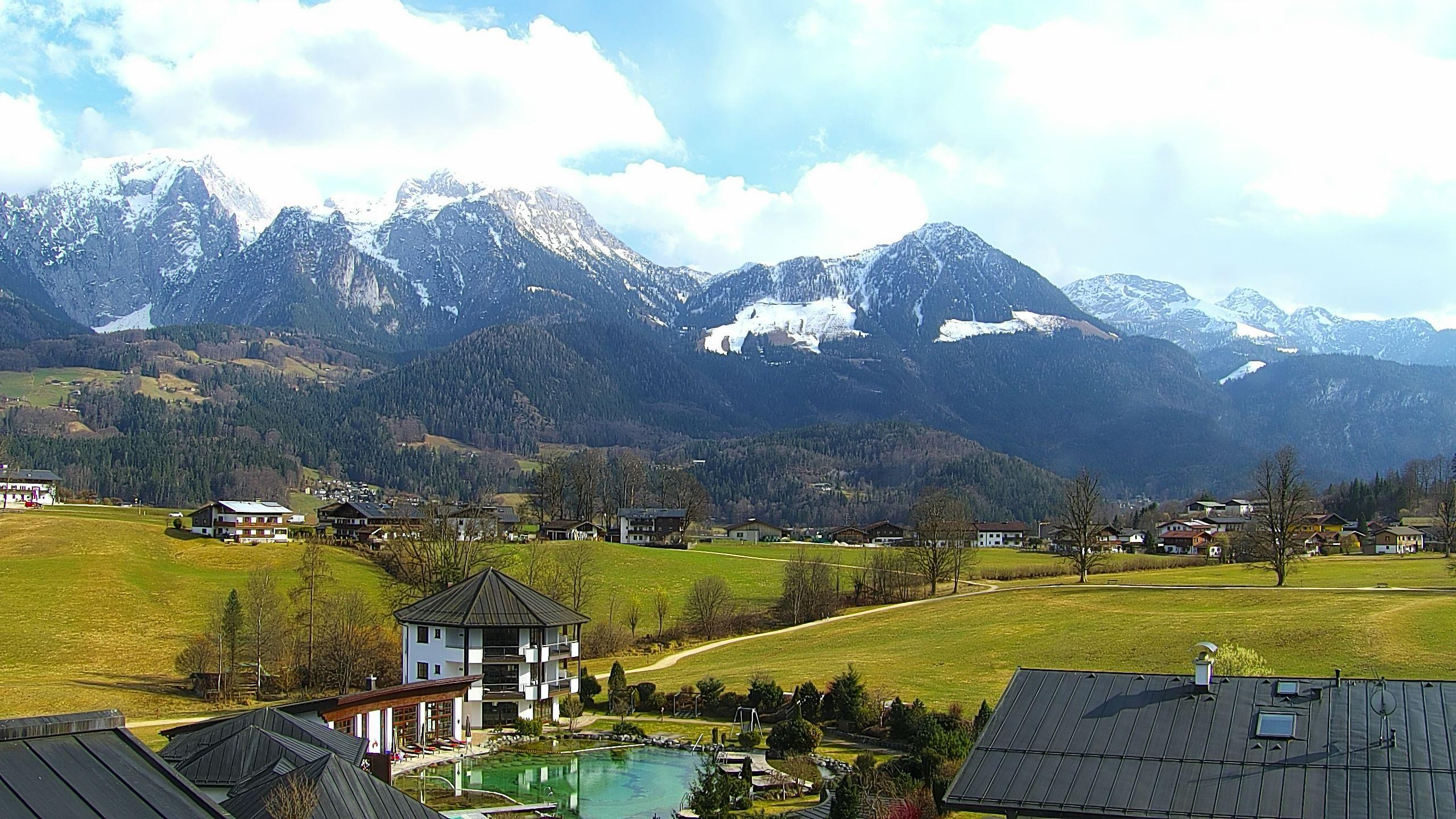 Archived image Berchtesgaden: Webcam Hotel Zechmeisterlehen