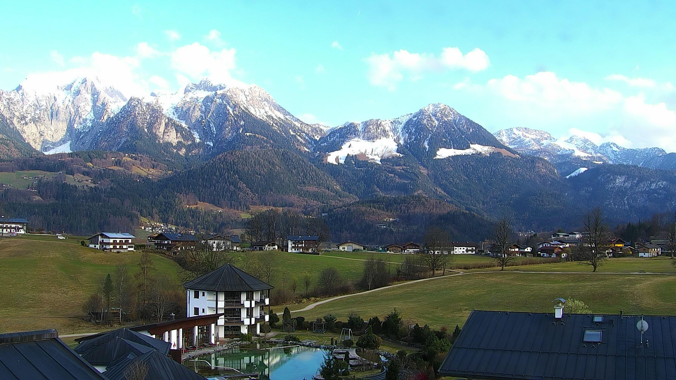 Archived image Berchtesgaden: Webcam Hotel Zechmeisterlehen