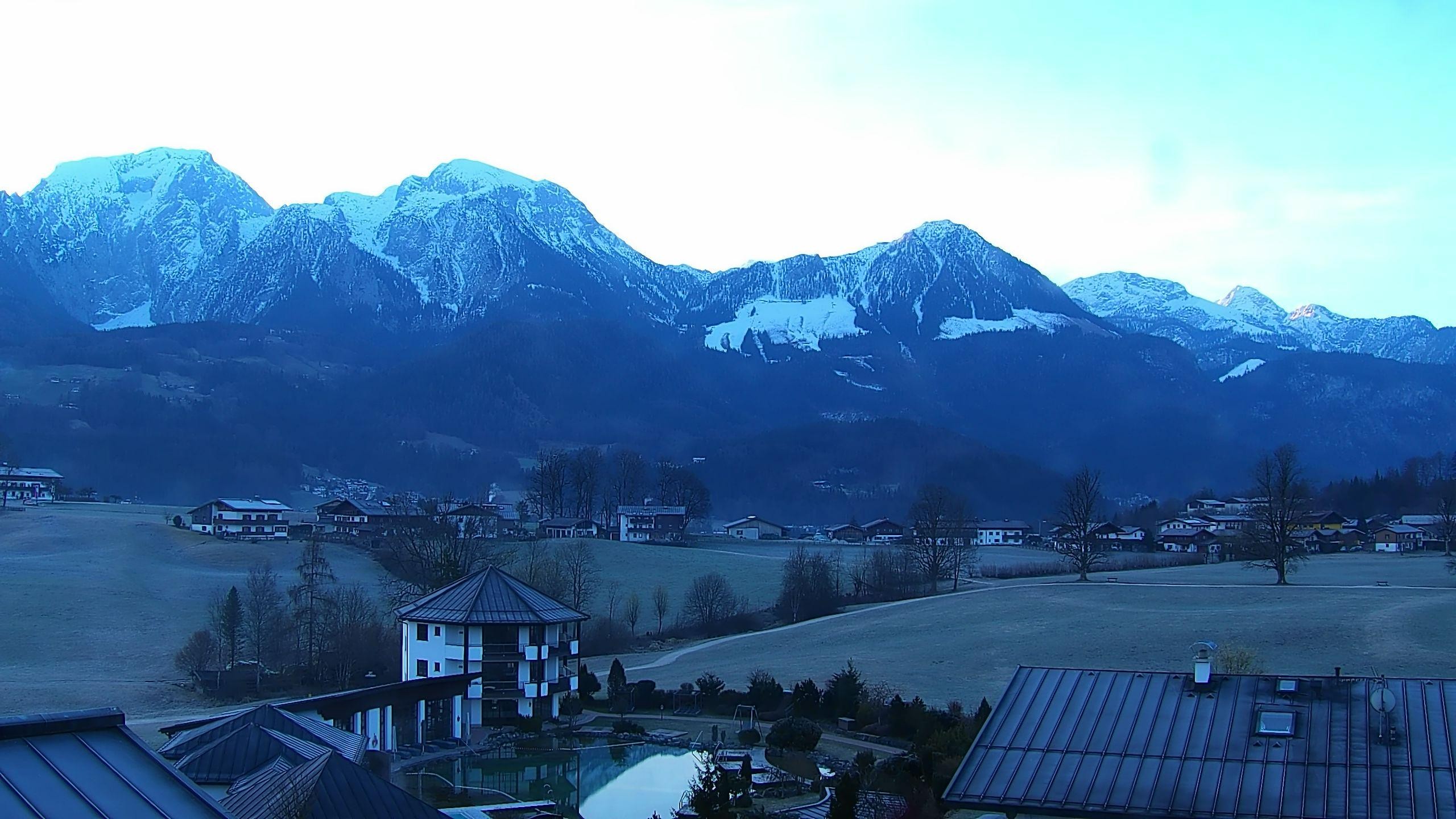 Archived image Berchtesgaden: Webcam Hotel Zechmeisterlehen