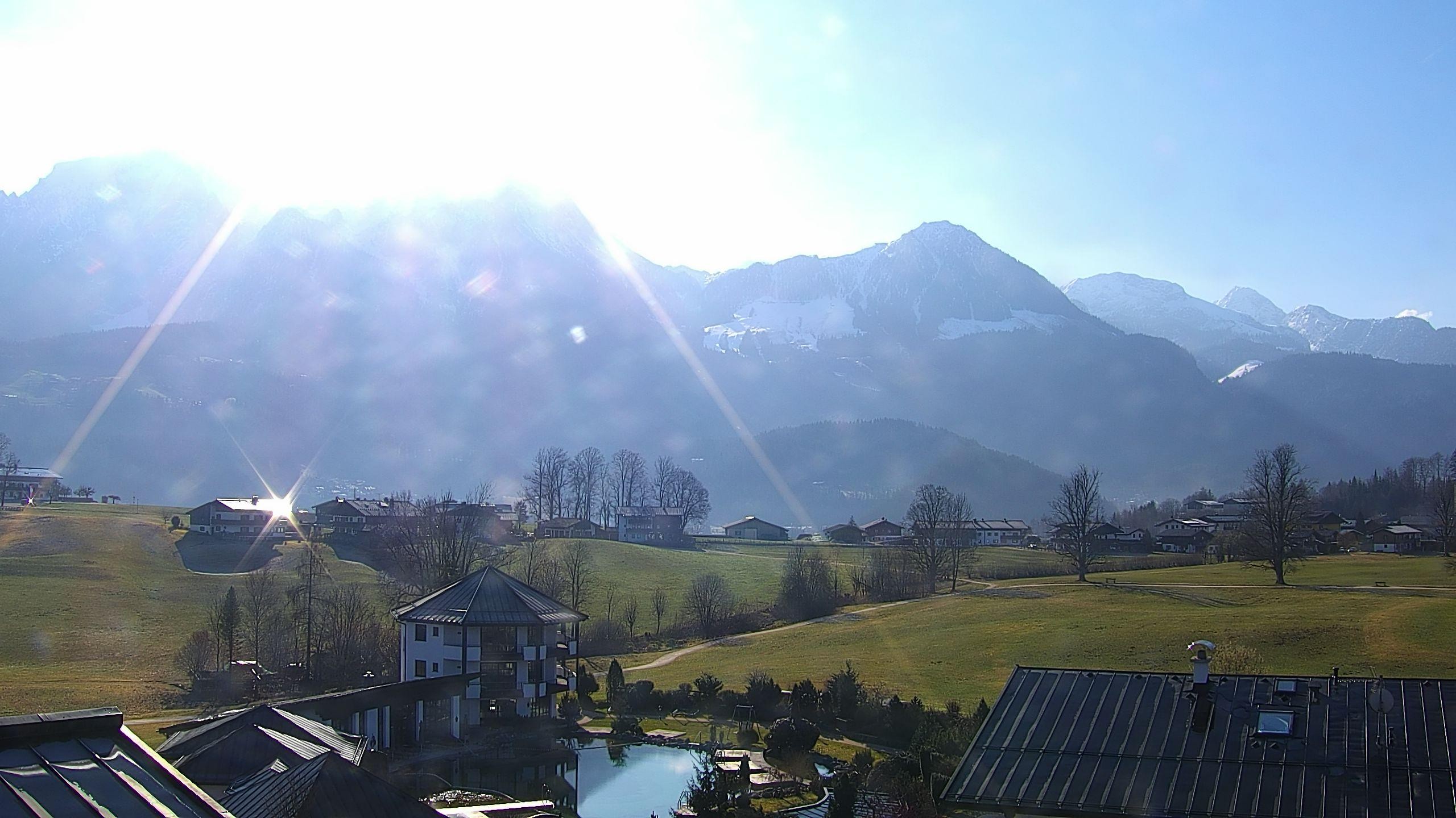 Archived image Berchtesgaden: Webcam Hotel Zechmeisterlehen