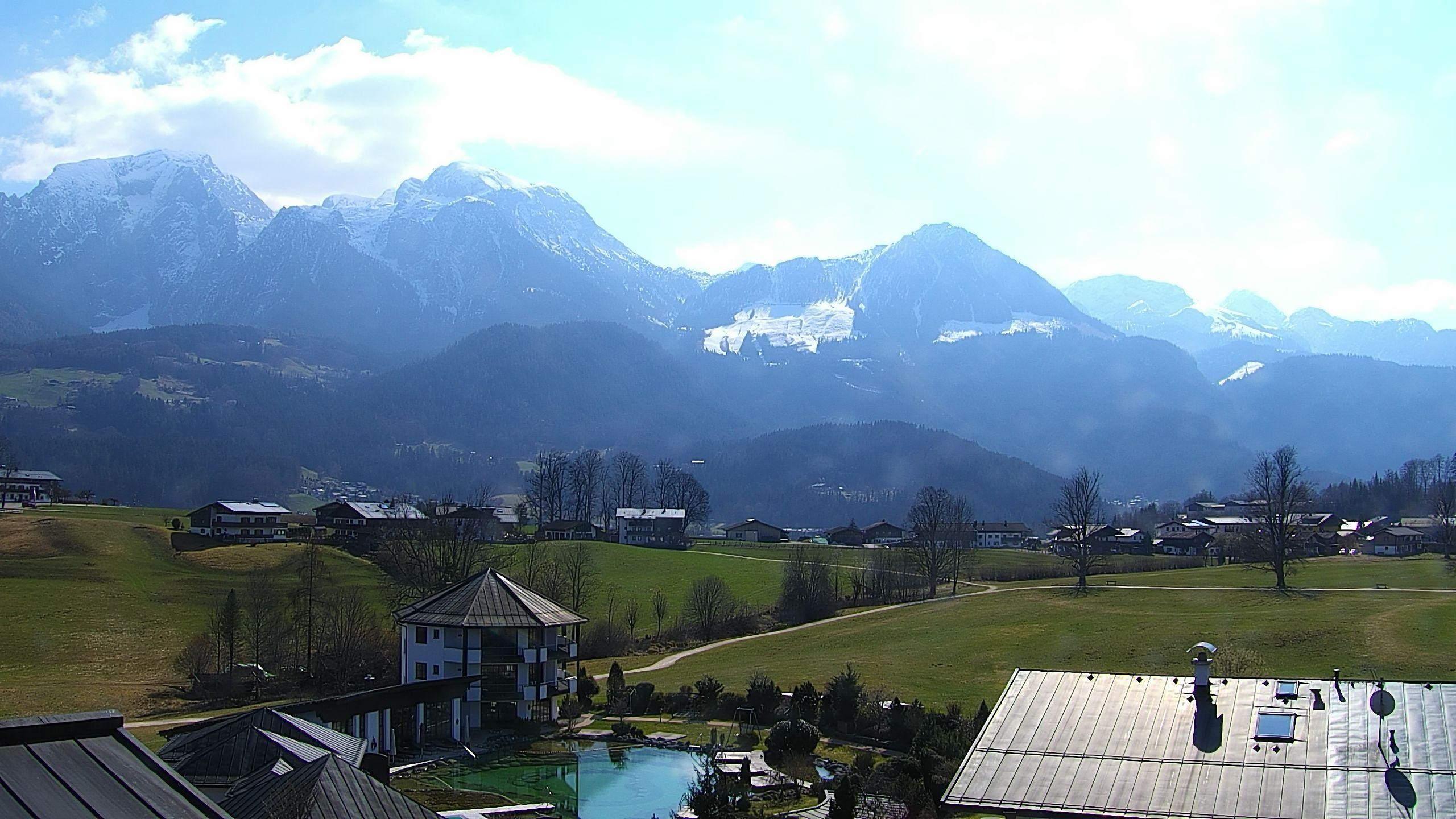 Archived image Berchtesgaden: Webcam Hotel Zechmeisterlehen