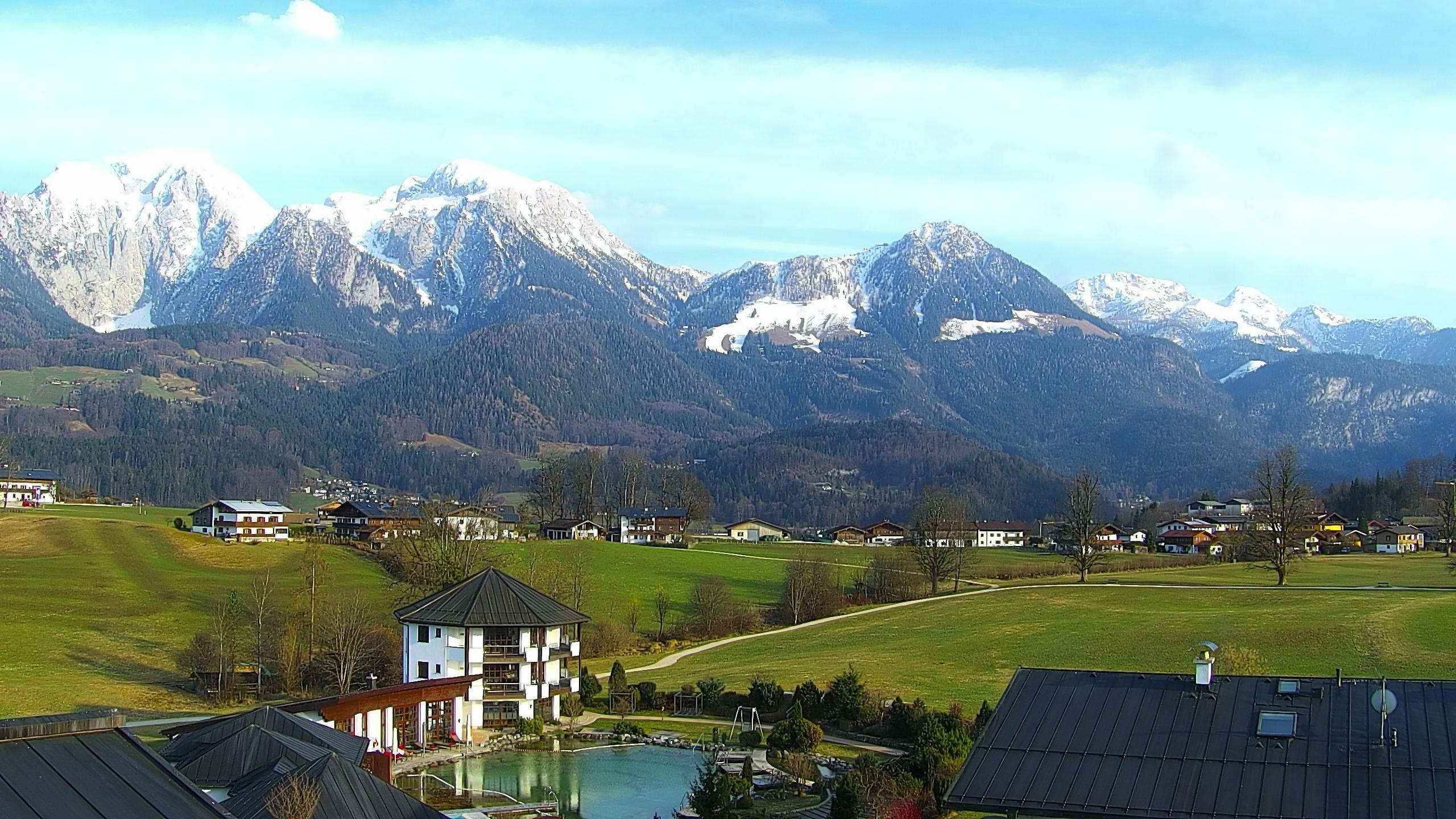 Archived image Berchtesgaden: Webcam Hotel Zechmeisterlehen