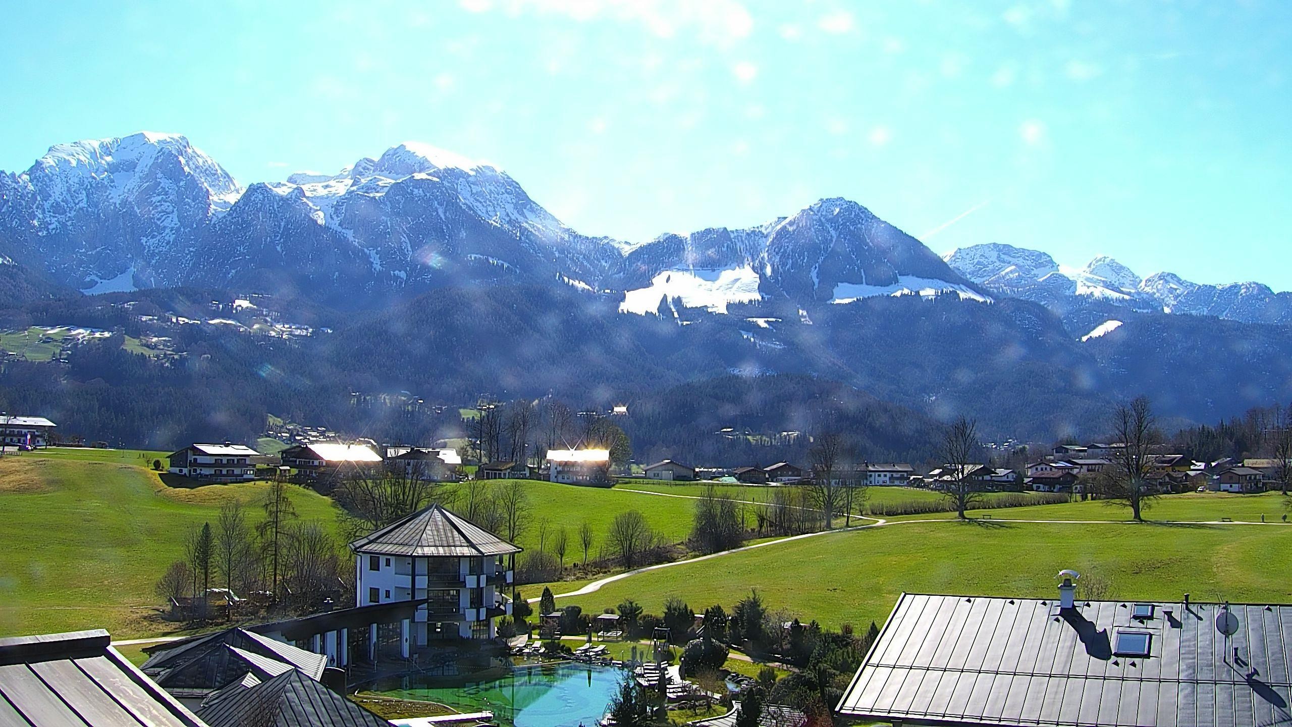 Archived image Berchtesgaden: Webcam Hotel Zechmeisterlehen