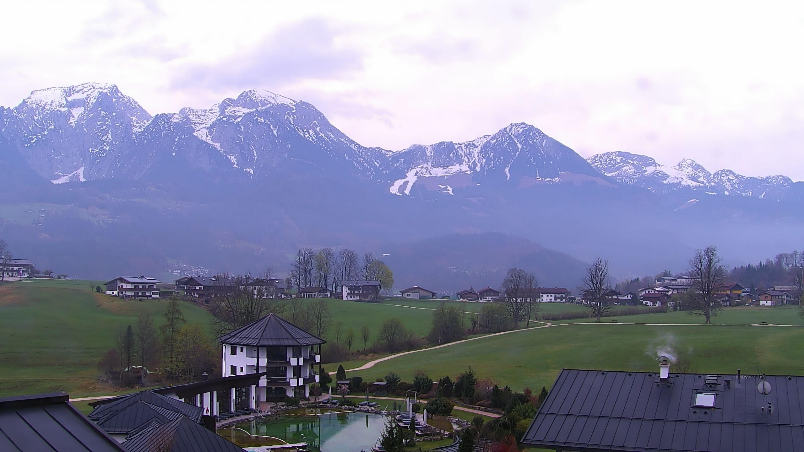 Archived image Berchtesgaden: Webcam Hotel Zechmeisterlehen
