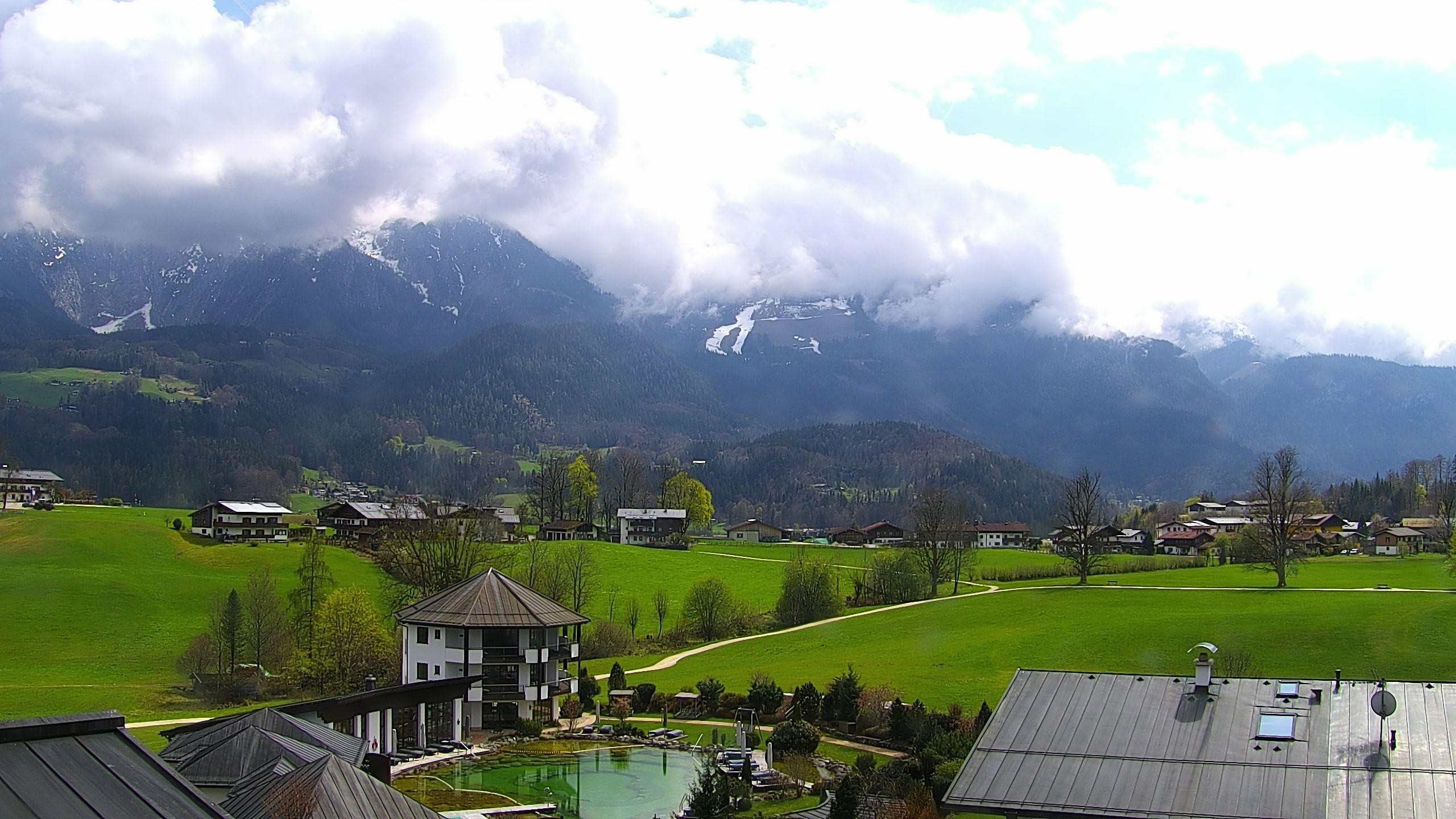 Archived image Berchtesgaden: Webcam Hotel Zechmeisterlehen