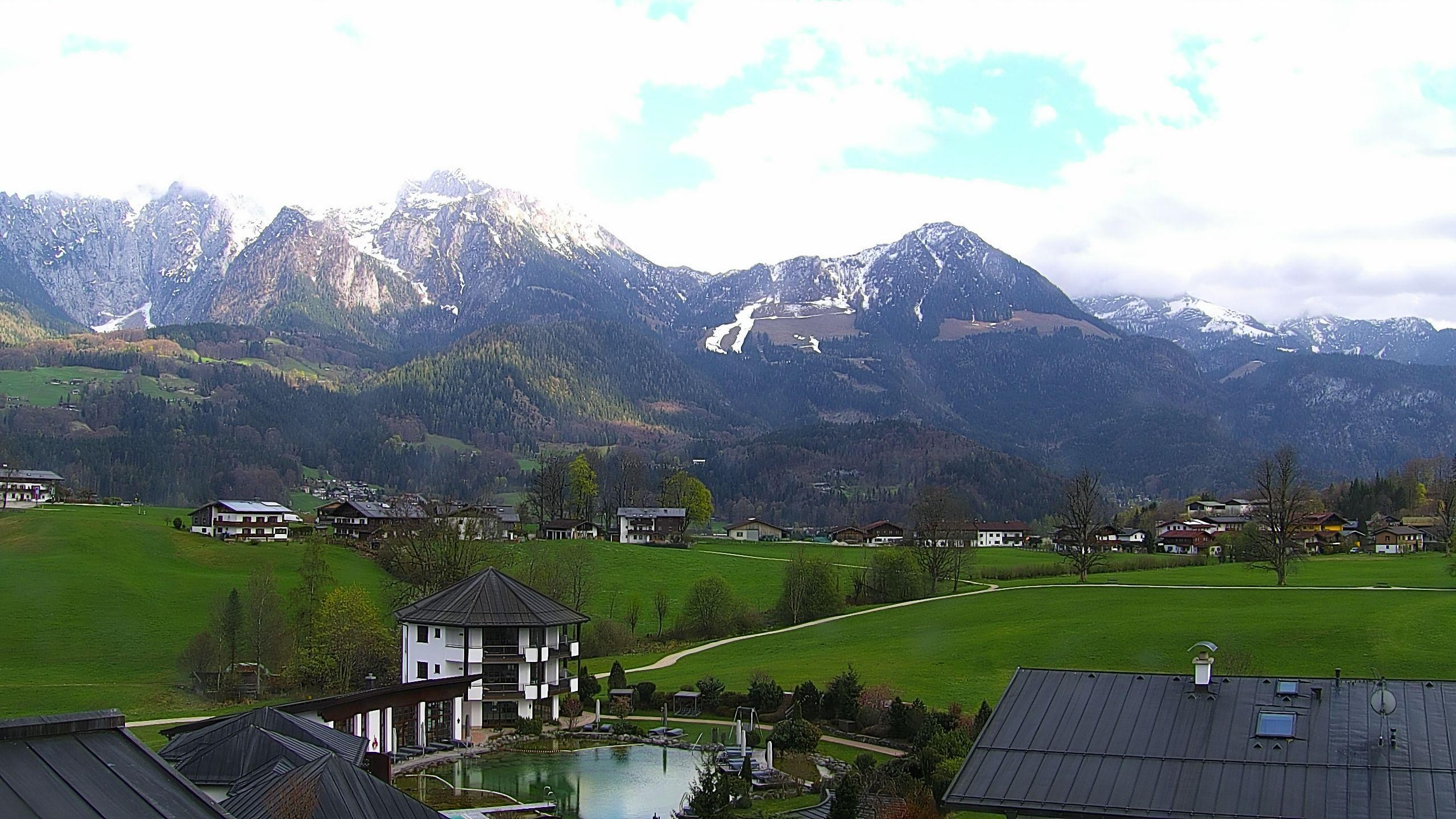 Archived image Berchtesgaden: Webcam Hotel Zechmeisterlehen