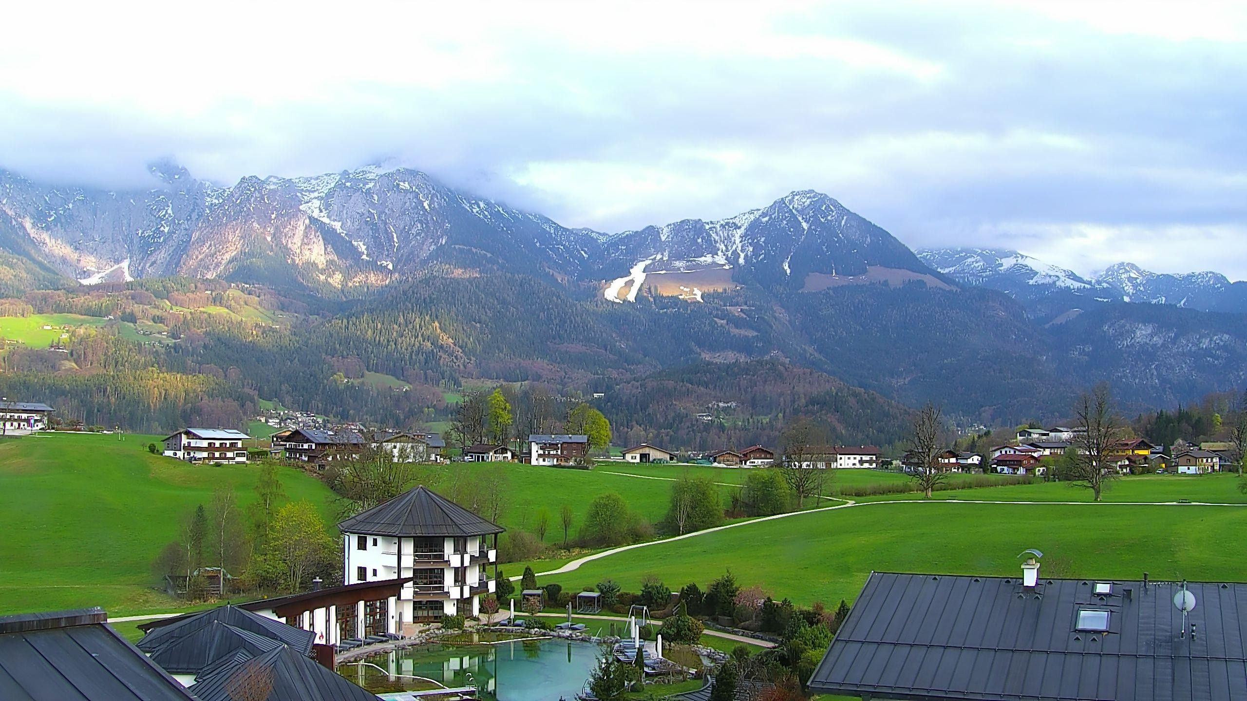 Archived image Berchtesgaden: Webcam Hotel Zechmeisterlehen
