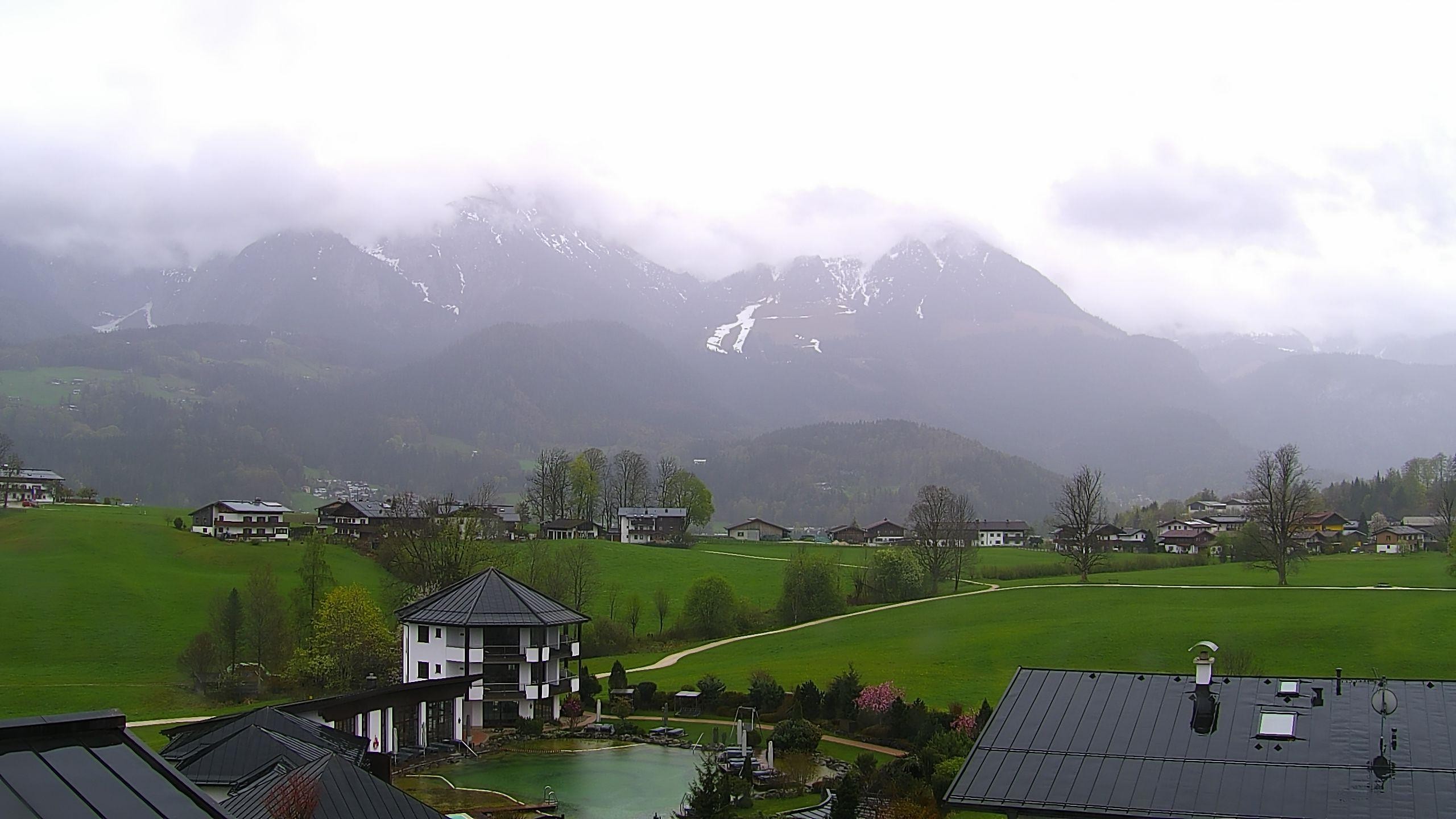 Archived image Berchtesgaden: Webcam Hotel Zechmeisterlehen