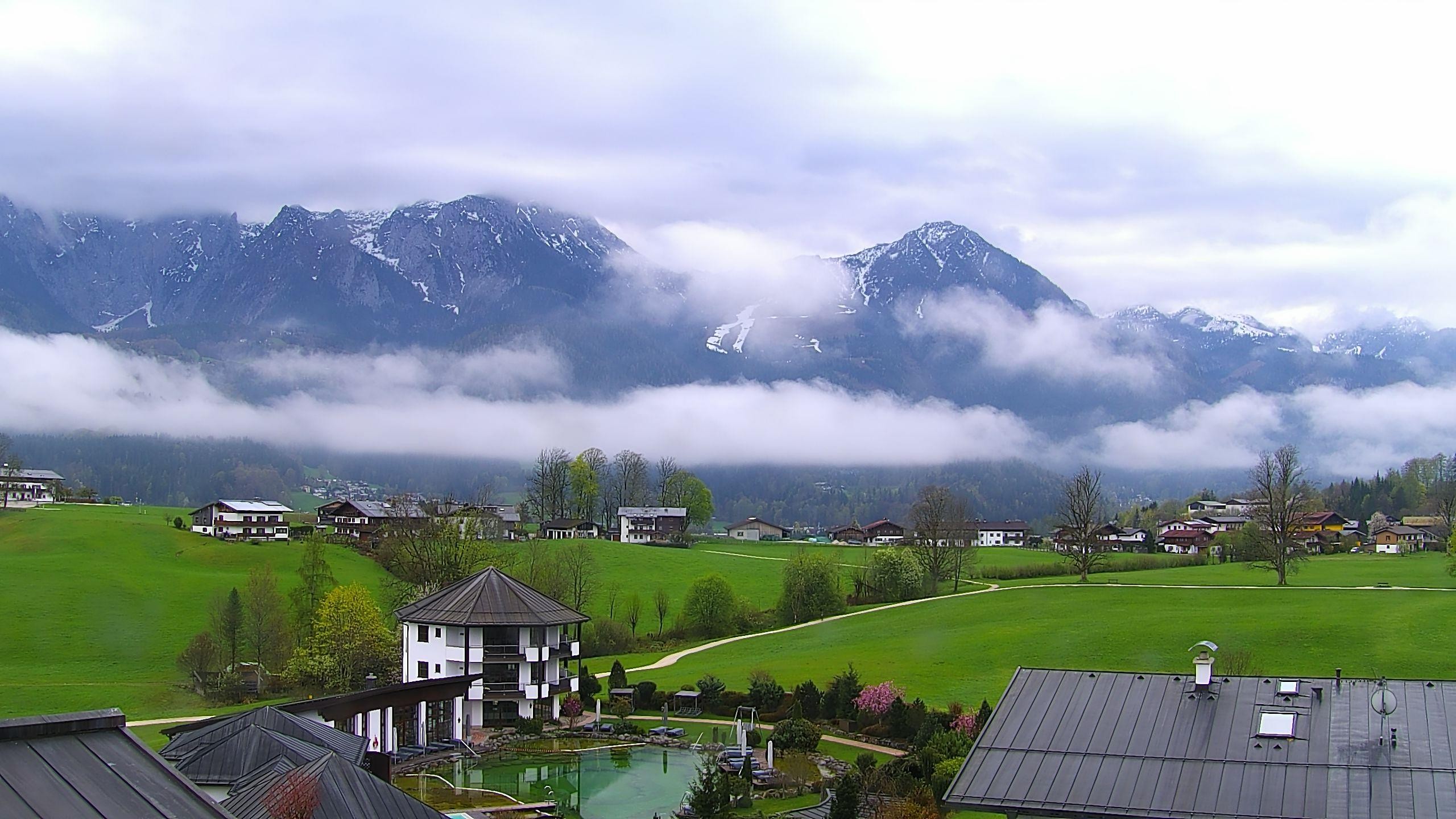 Archived image Berchtesgaden: Webcam Hotel Zechmeisterlehen