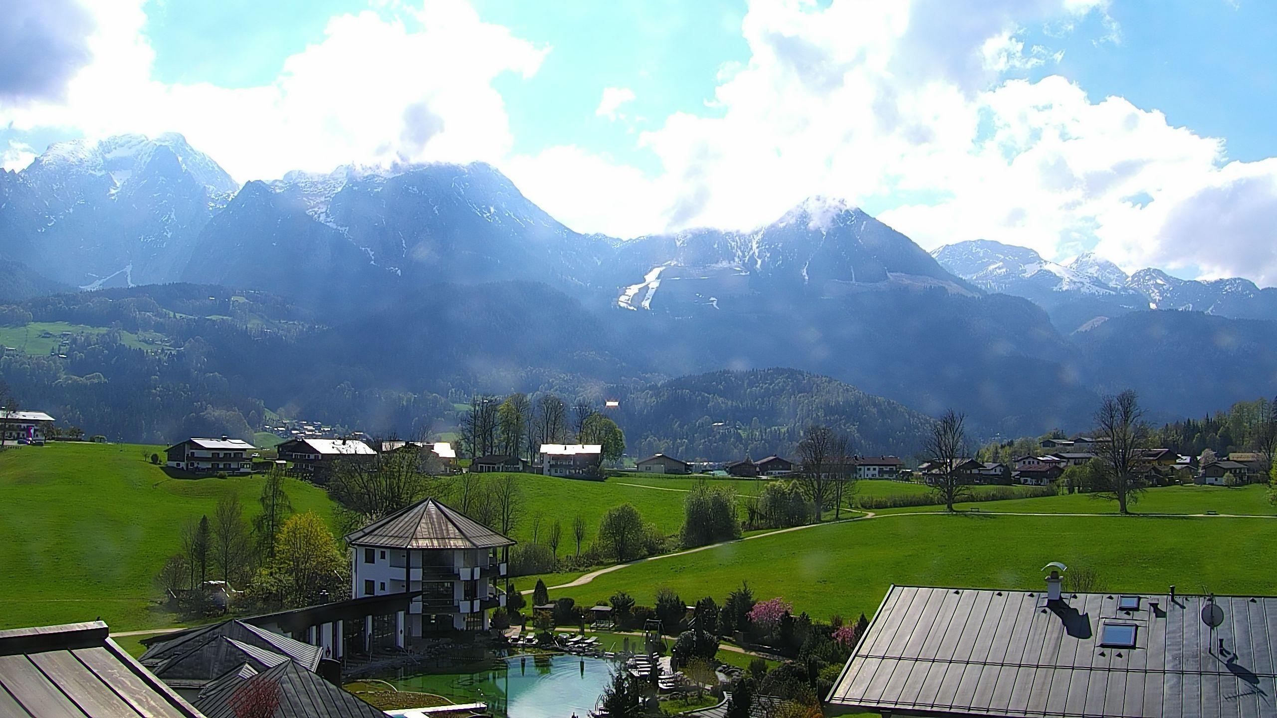 Archived image Berchtesgaden: Webcam Hotel Zechmeisterlehen