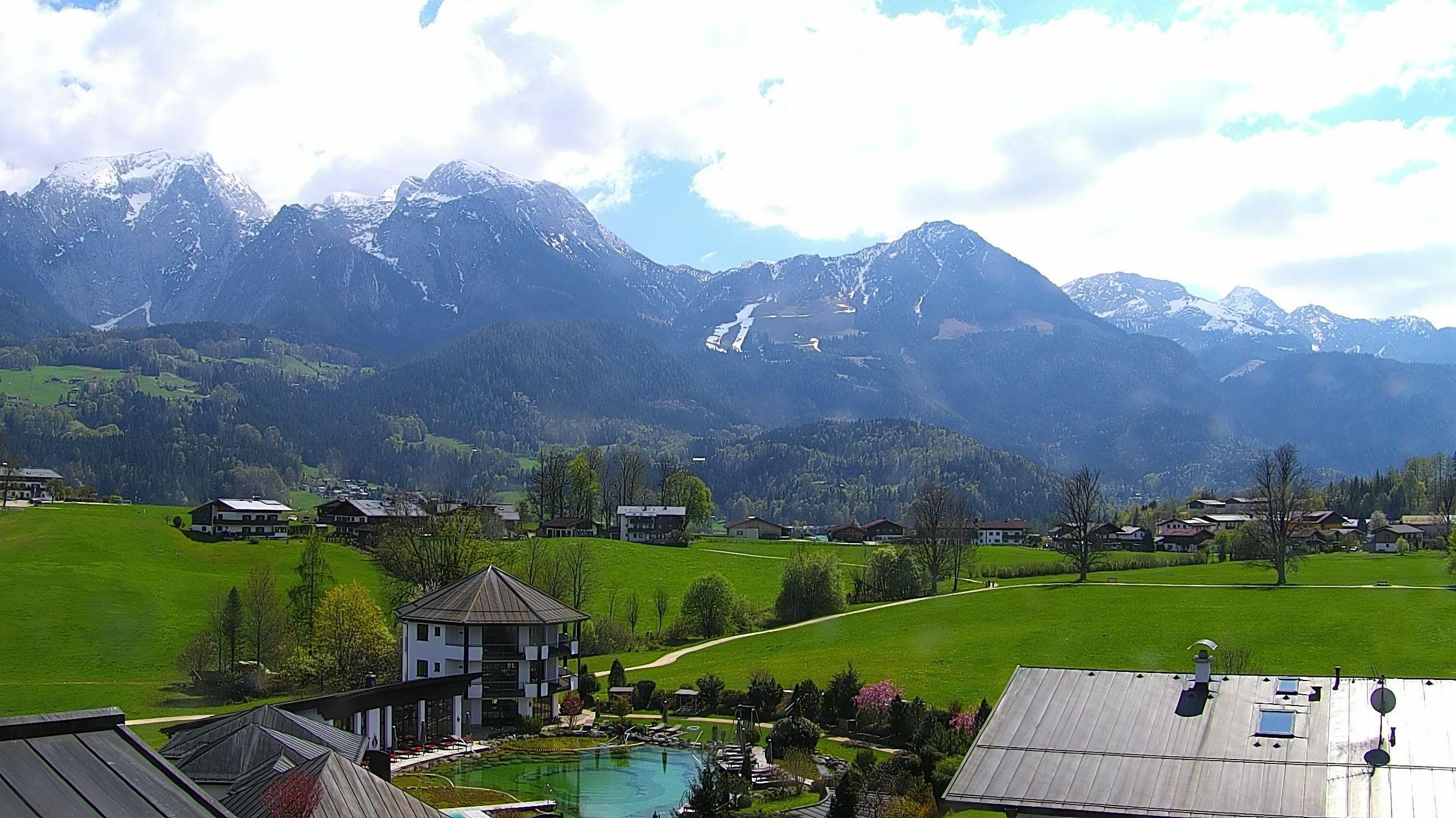 Archived image Berchtesgaden: Webcam Hotel Zechmeisterlehen