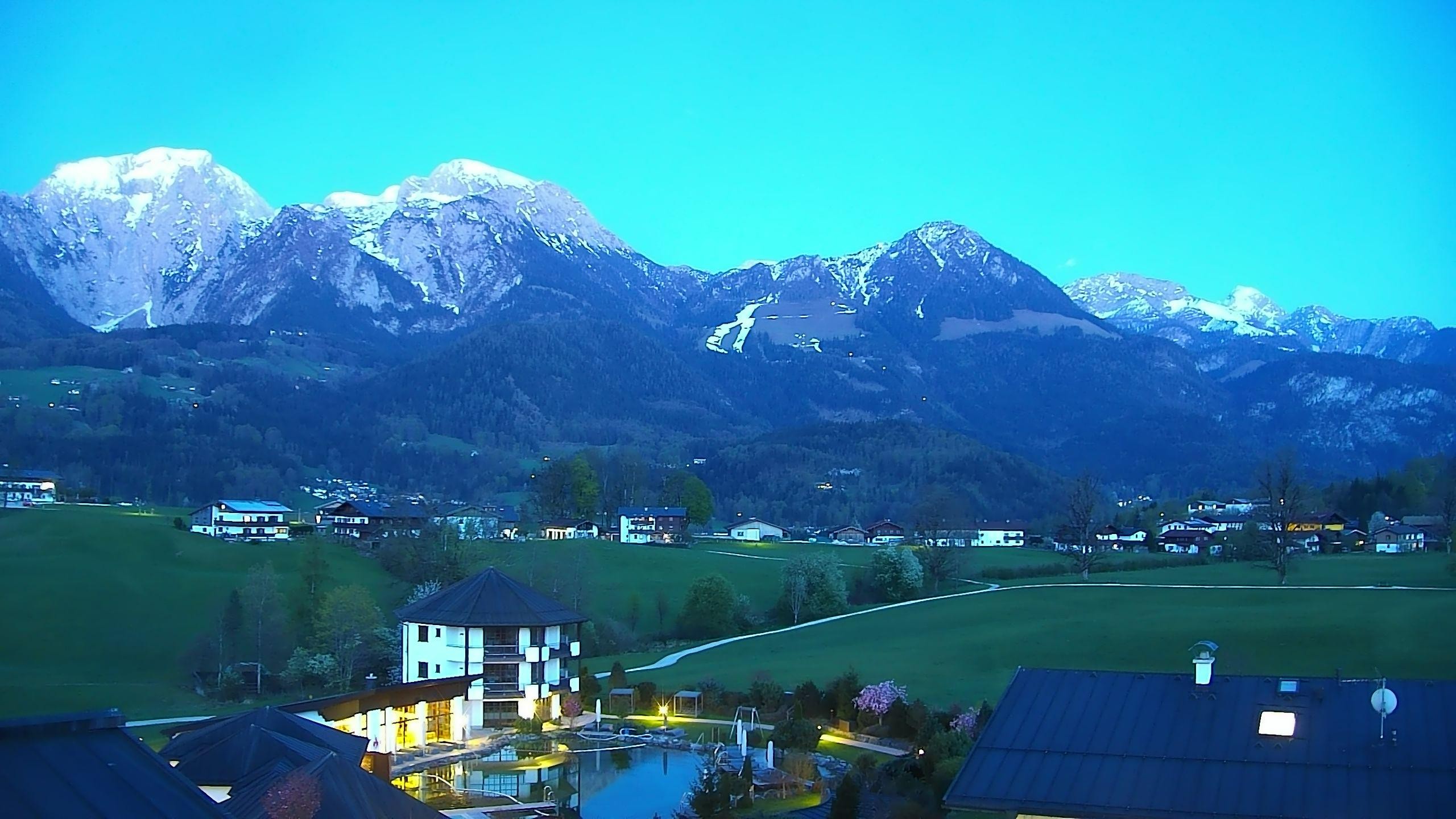 Archived image Berchtesgaden: Webcam Hotel Zechmeisterlehen