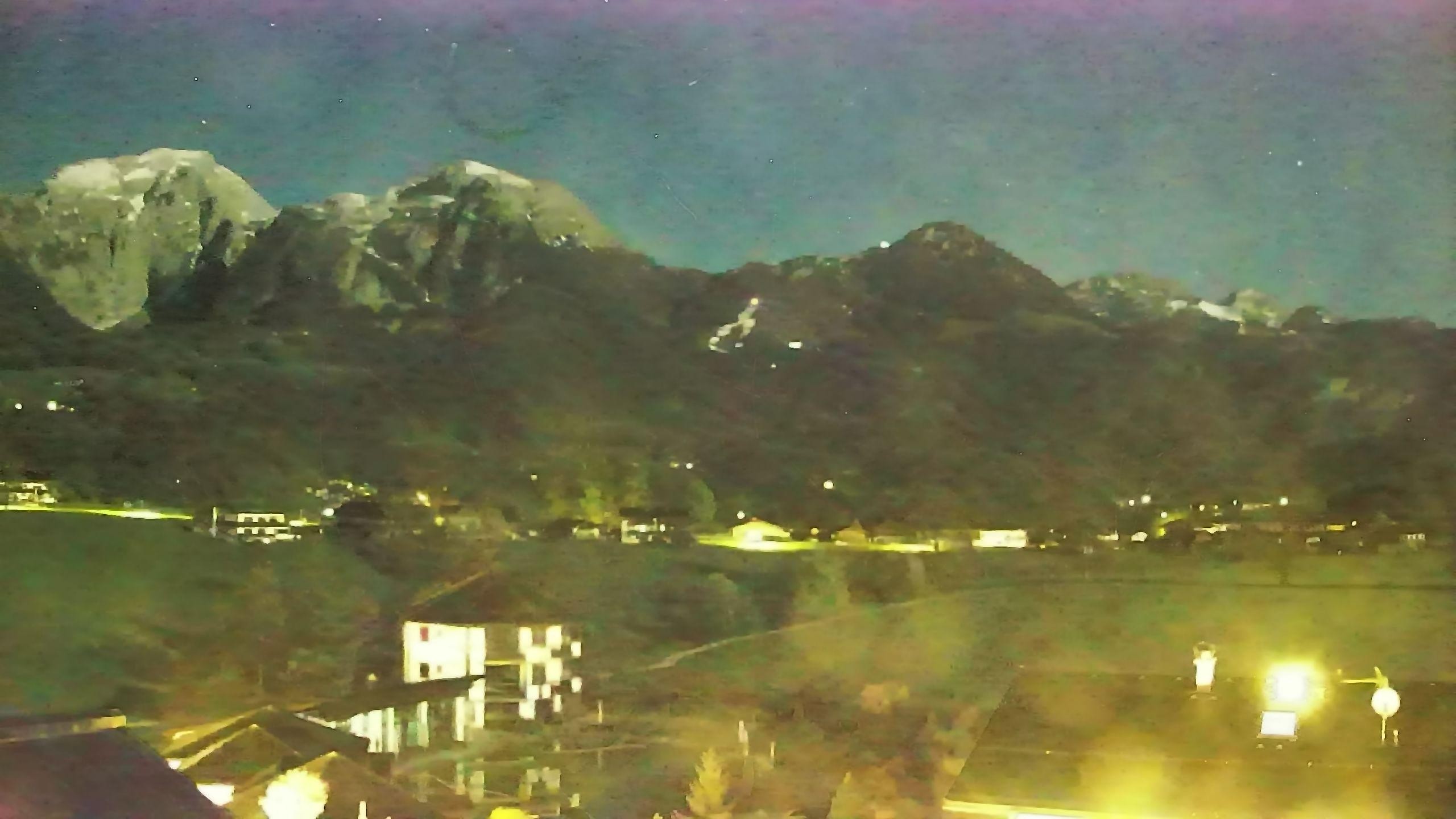Archived image Berchtesgaden: Webcam Hotel Zechmeisterlehen