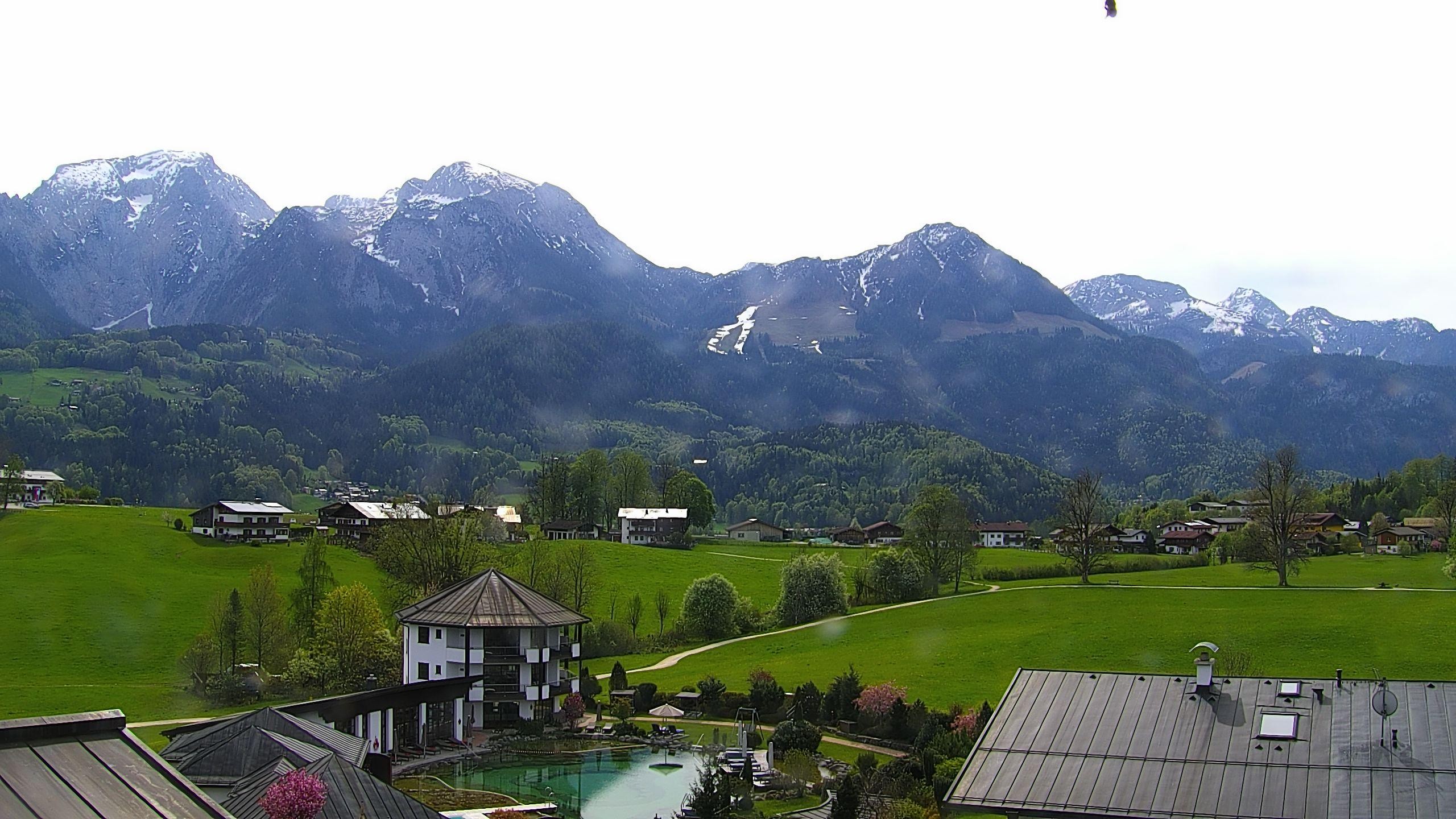 Archived image Berchtesgaden: Webcam Hotel Zechmeisterlehen