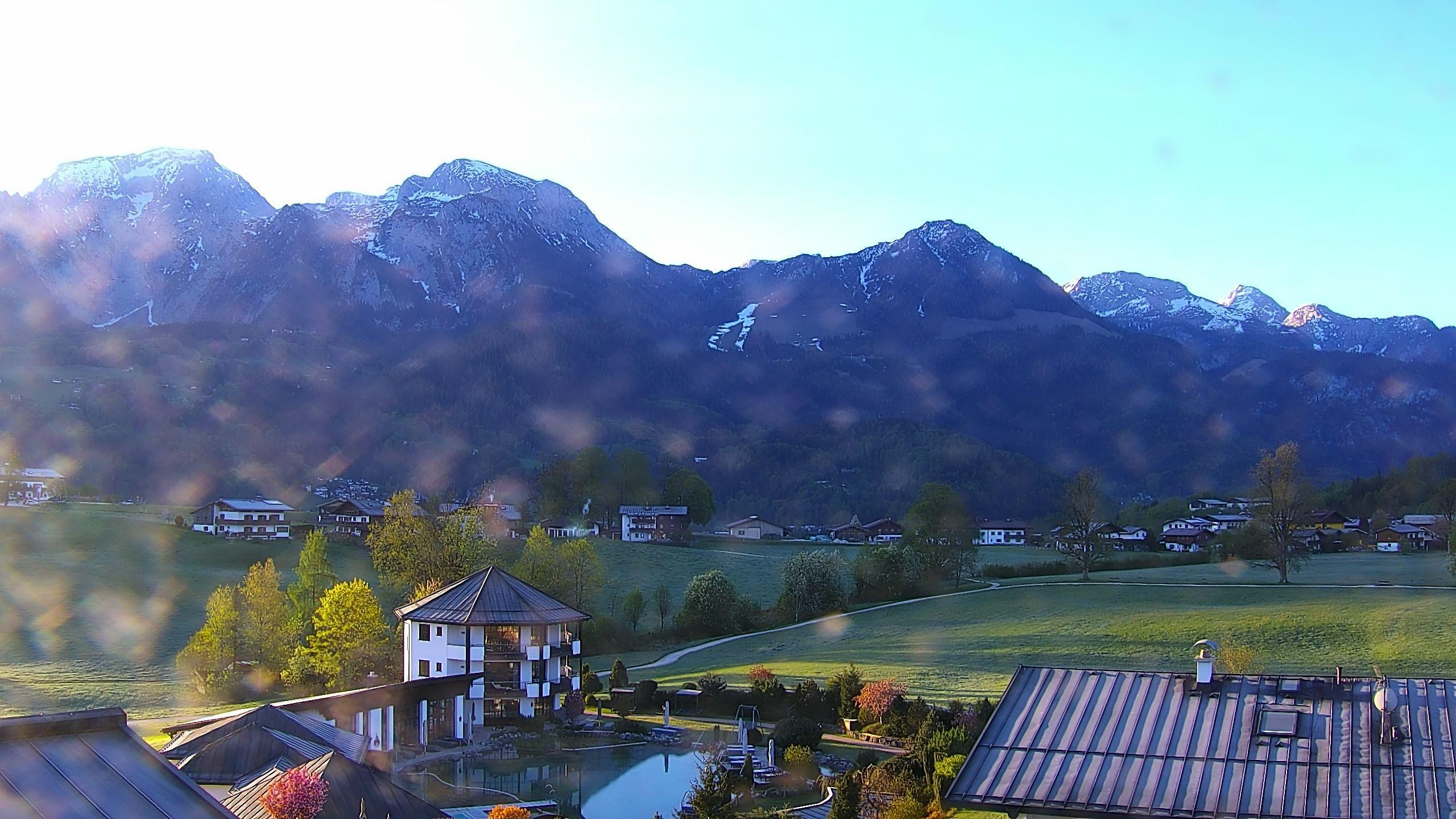 Archived image Berchtesgaden: Webcam Hotel Zechmeisterlehen
