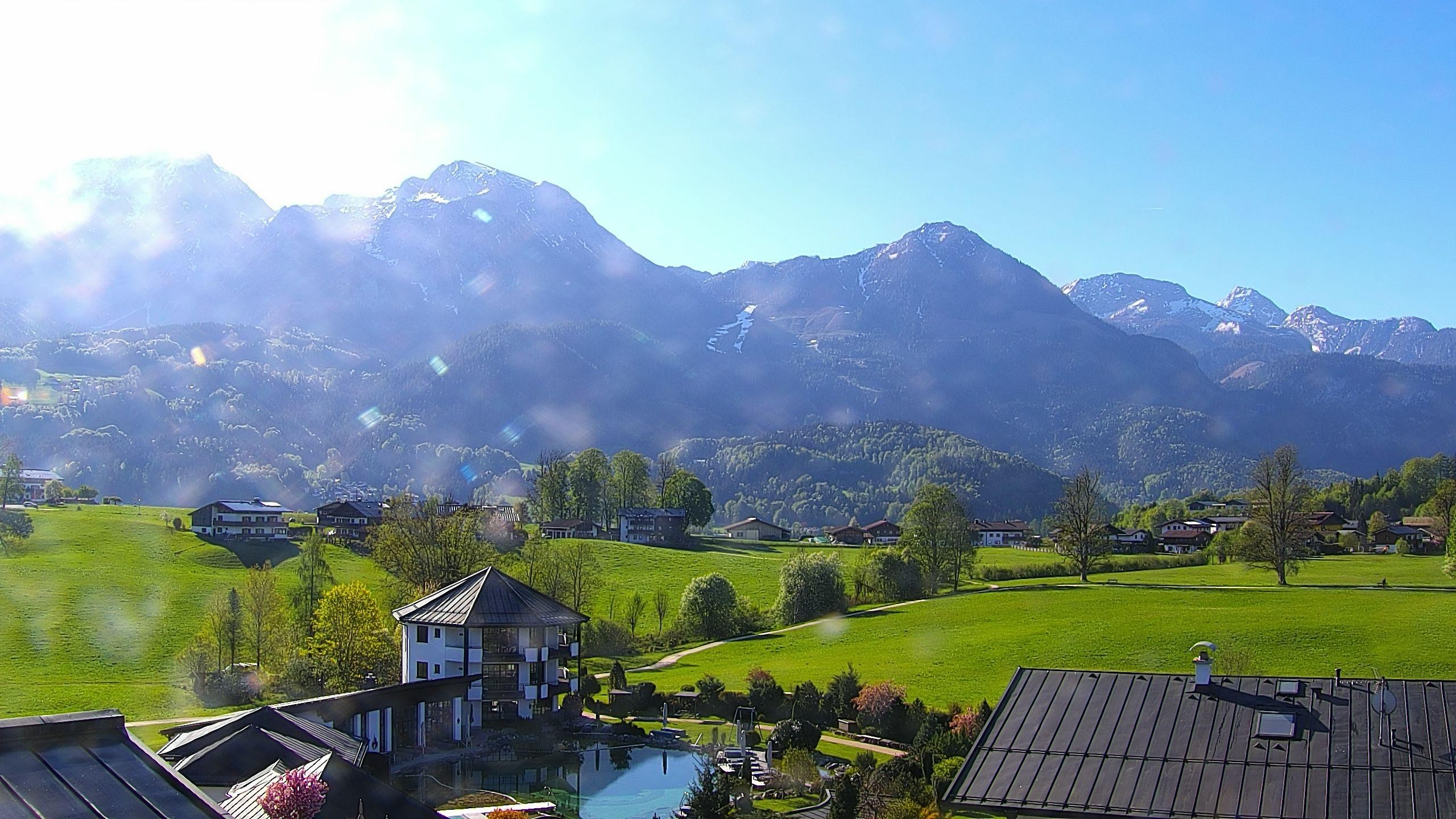 Archived image Berchtesgaden: Webcam Hotel Zechmeisterlehen