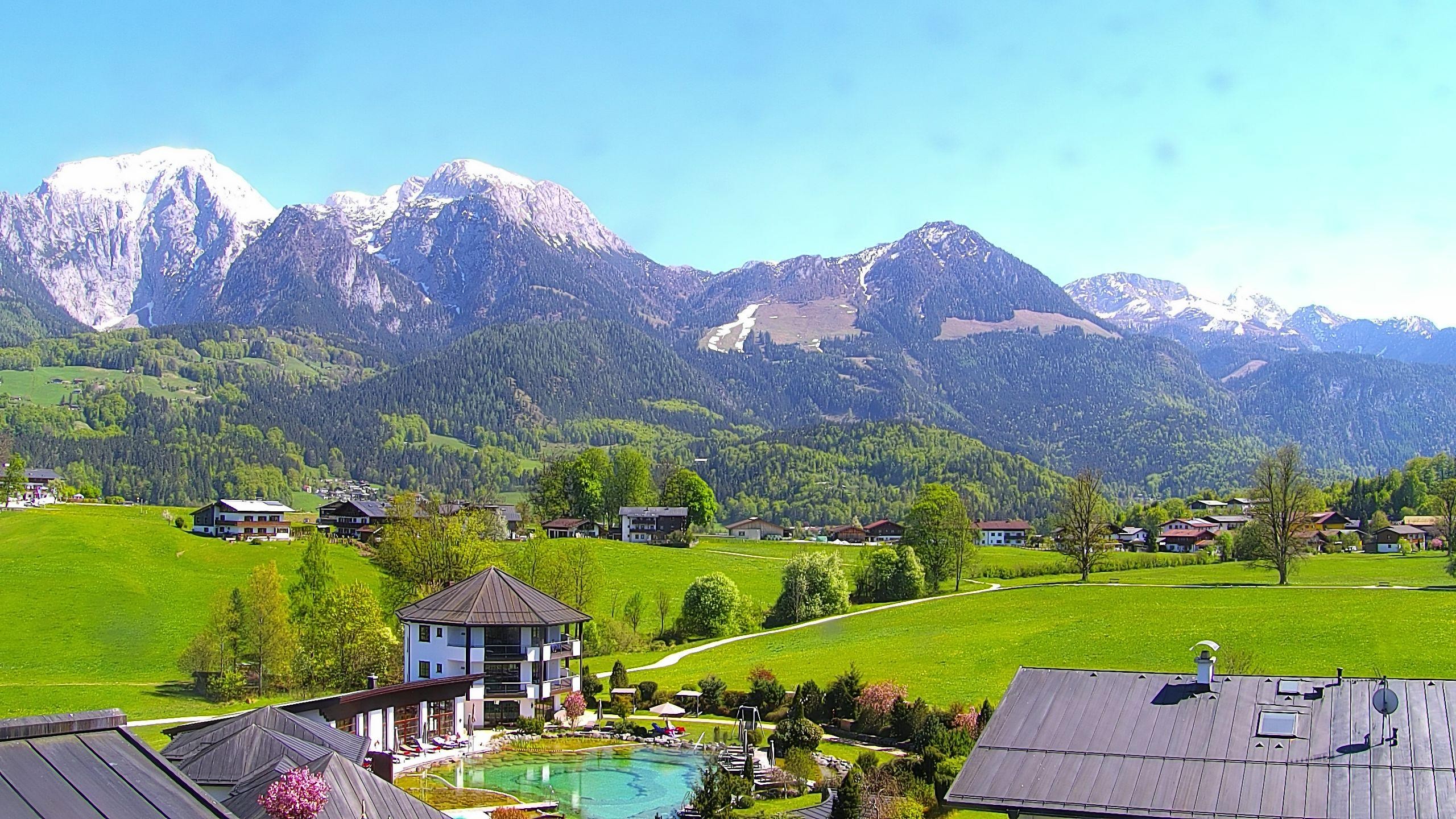 Archived image Berchtesgaden: Webcam Hotel Zechmeisterlehen