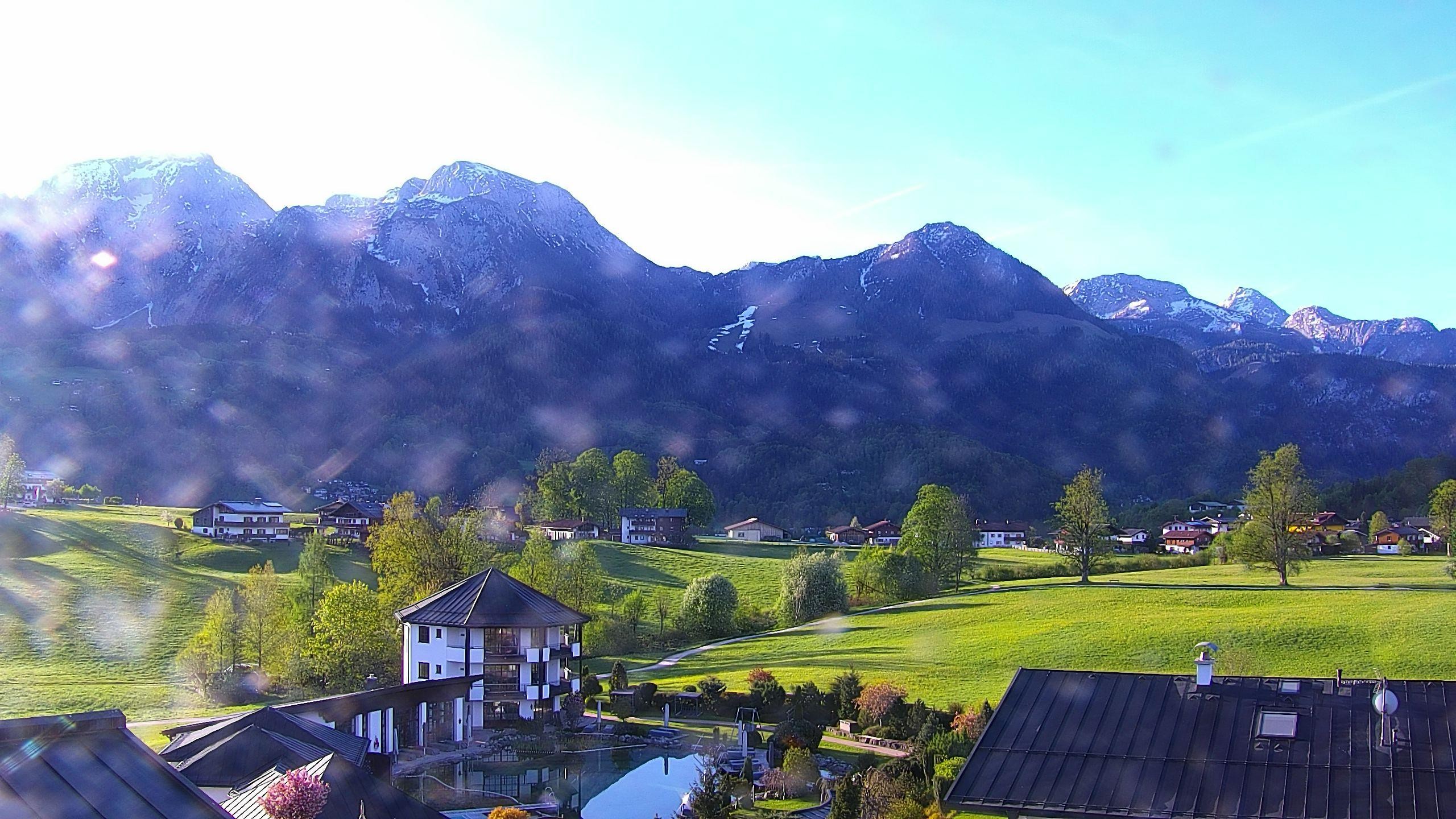 Archived image Berchtesgaden: Webcam Hotel Zechmeisterlehen