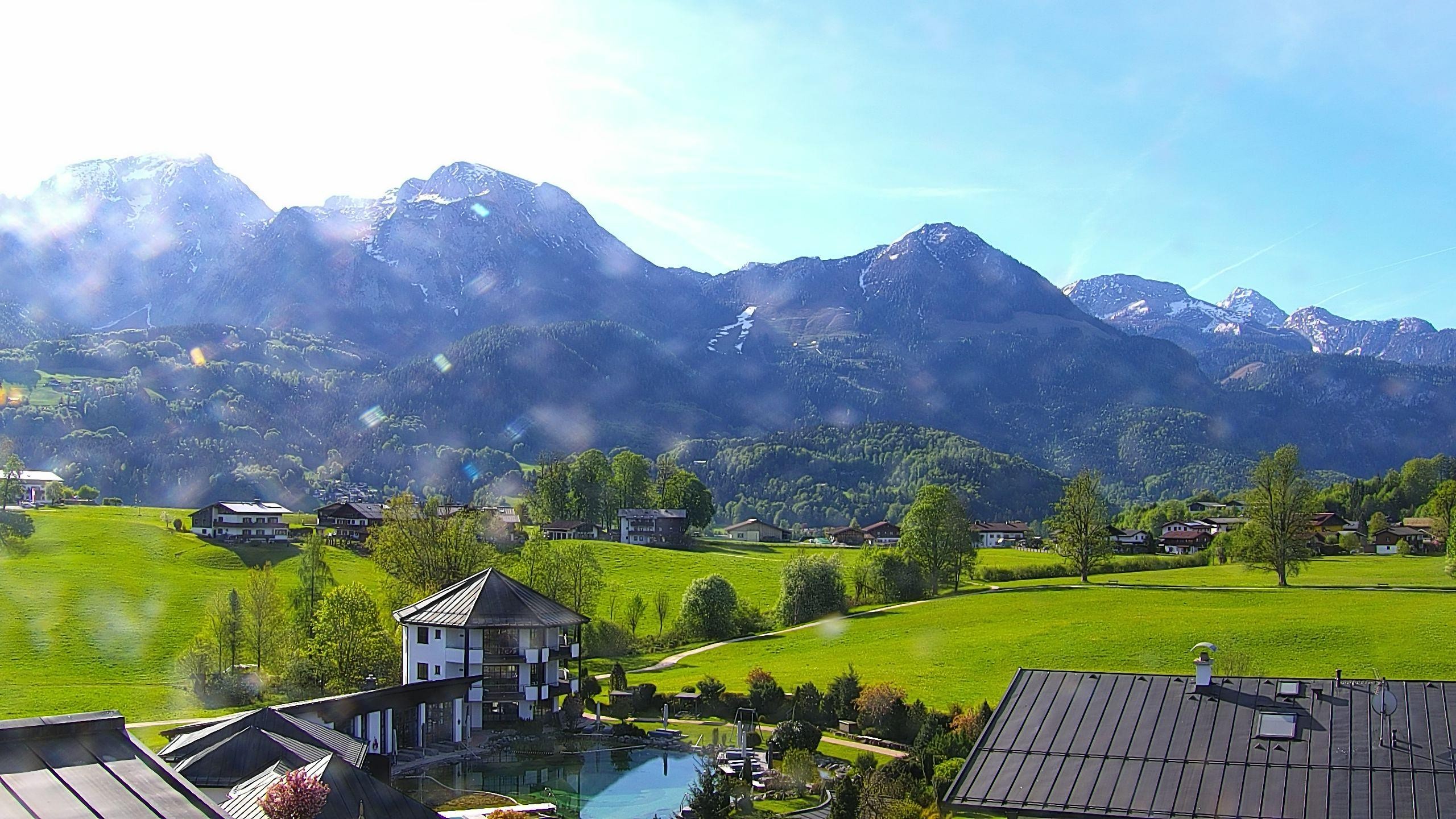 Archived image Berchtesgaden: Webcam Hotel Zechmeisterlehen