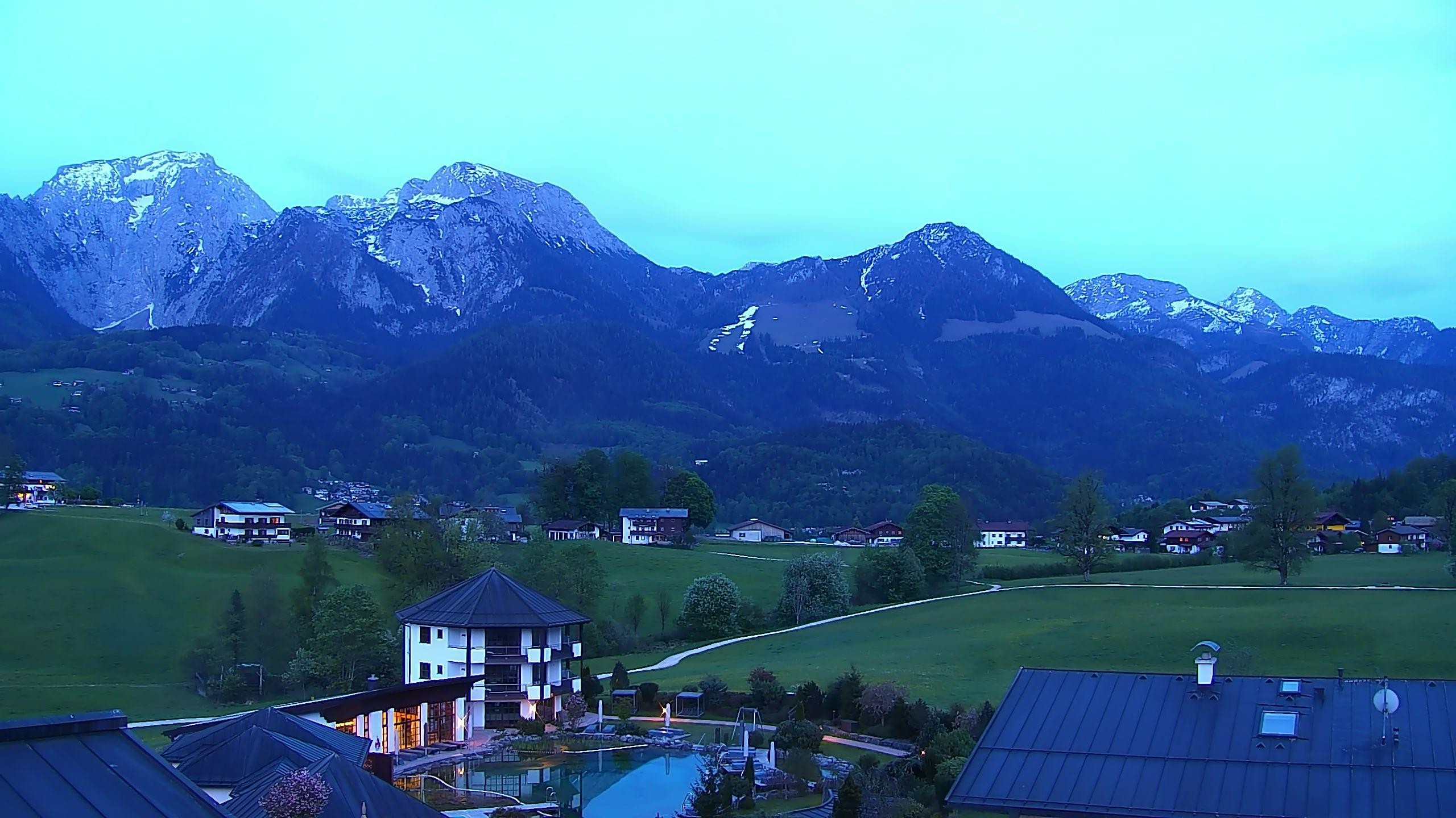 Archived image Berchtesgaden: Webcam Hotel Zechmeisterlehen