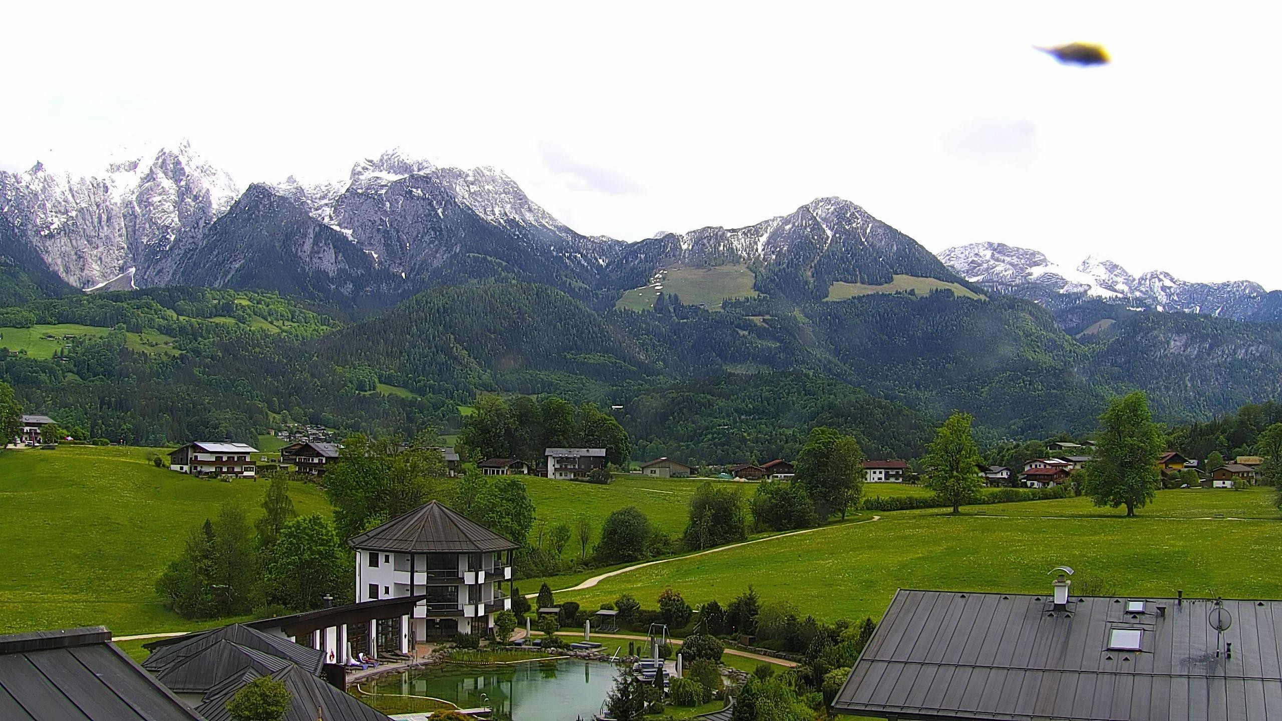Archived image Berchtesgaden: Webcam Hotel Zechmeisterlehen