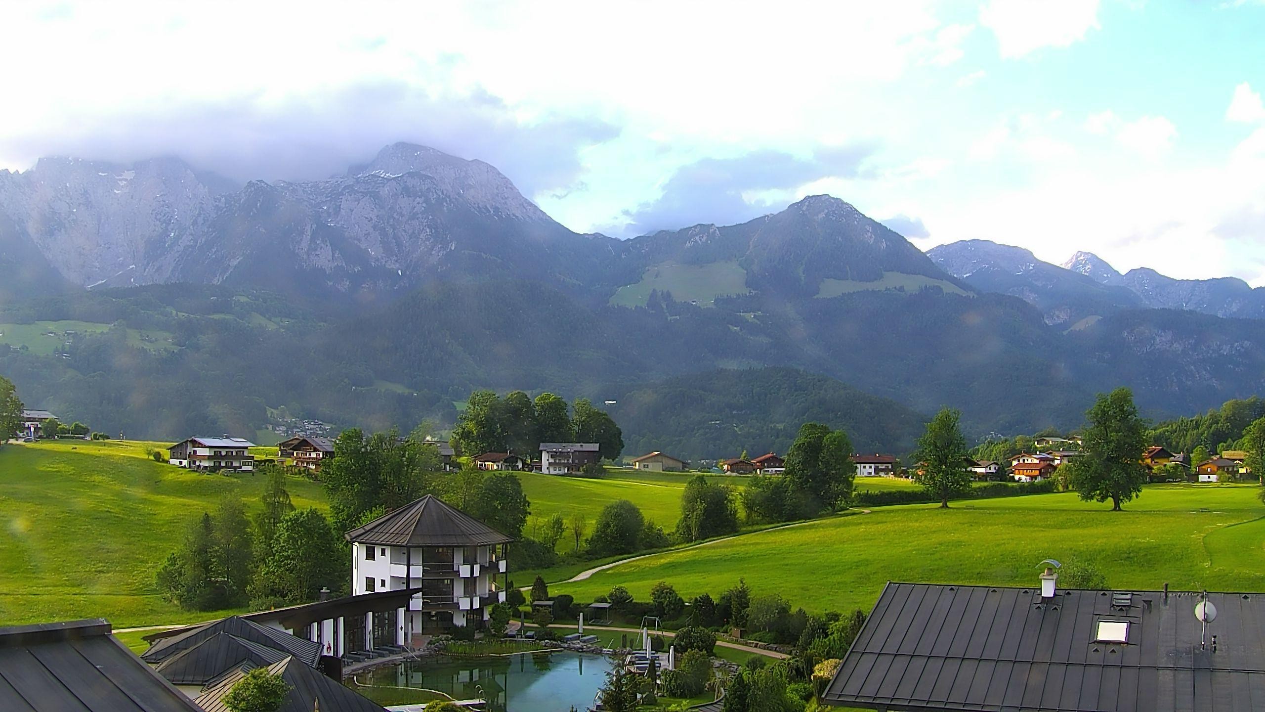 Archived image Berchtesgaden: Webcam Hotel Zechmeisterlehen